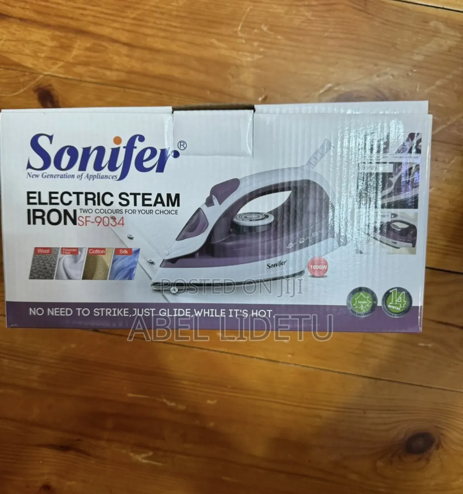 Steam Iron Applicable for All Fabric