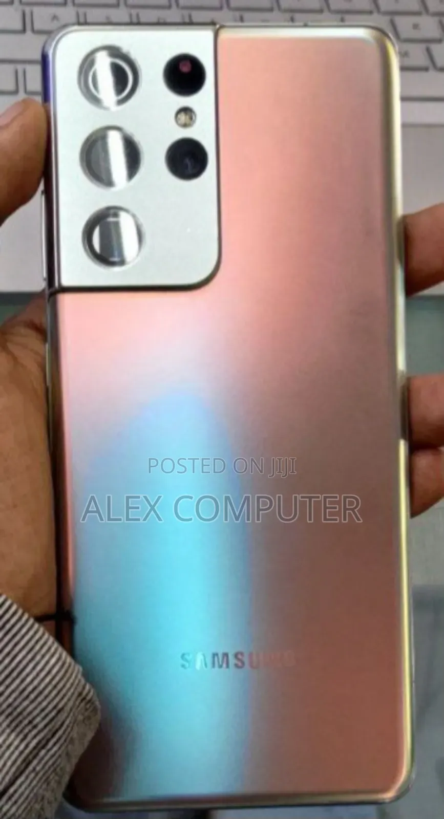 New Samsung Galaxy S21 Ultra 5G 128 GB Gold