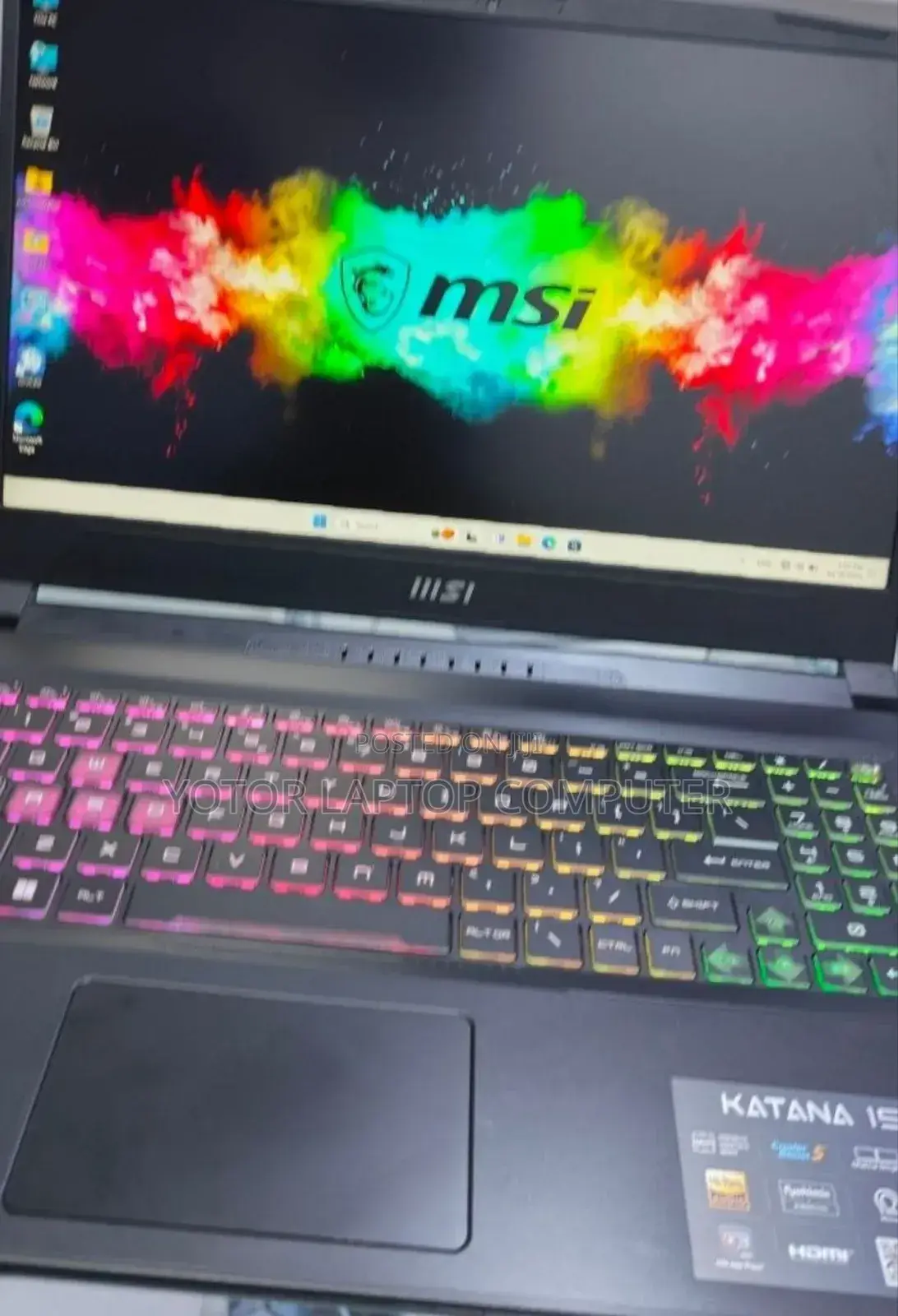 New Laptop MSI 32GB Intel Core I7 SSD 1T