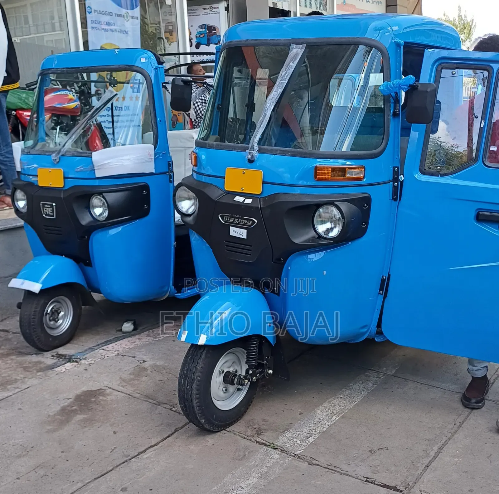 New Bajaj 2024 Blue