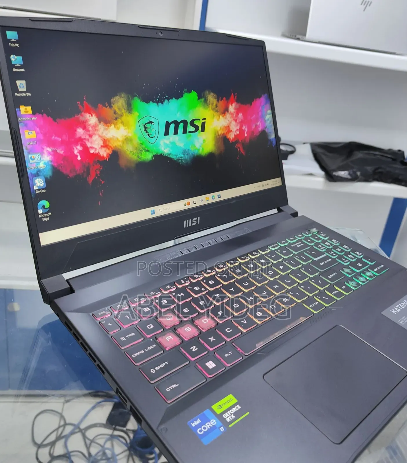 New Laptop MSI Katana 15 32GB Intel Core I7 SSD 1T