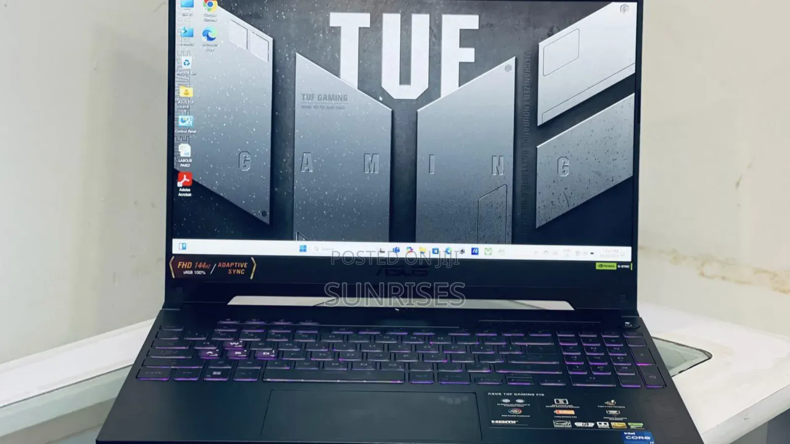 New Laptop Asus TUF Gaming A15 16GB Intel Core I7 SSD 1T
