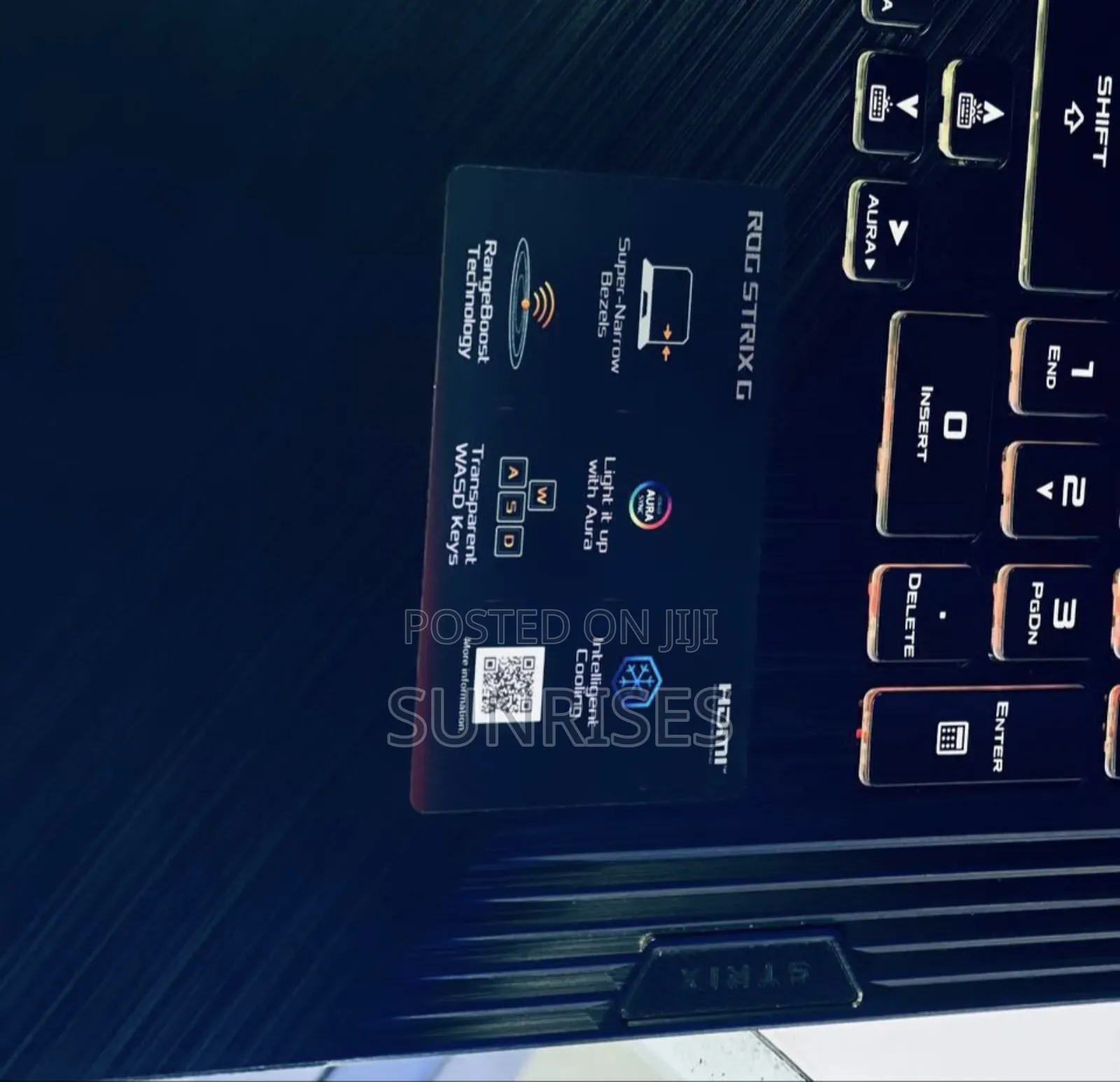 New Laptop Asus ROG Strix G15 16GB Intel Core I7 HDD+SSD 1.5T