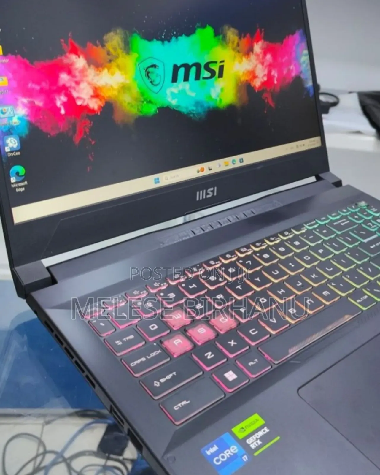 New Laptop MSI 32GB Intel Core I7 SSD 1T