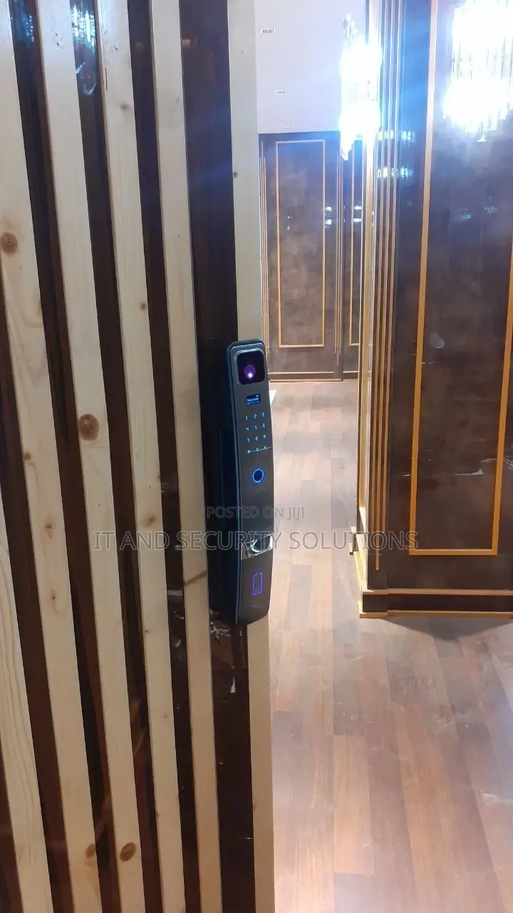 Smart Door Lock Face, Fingerprint, Mobile, Card Password