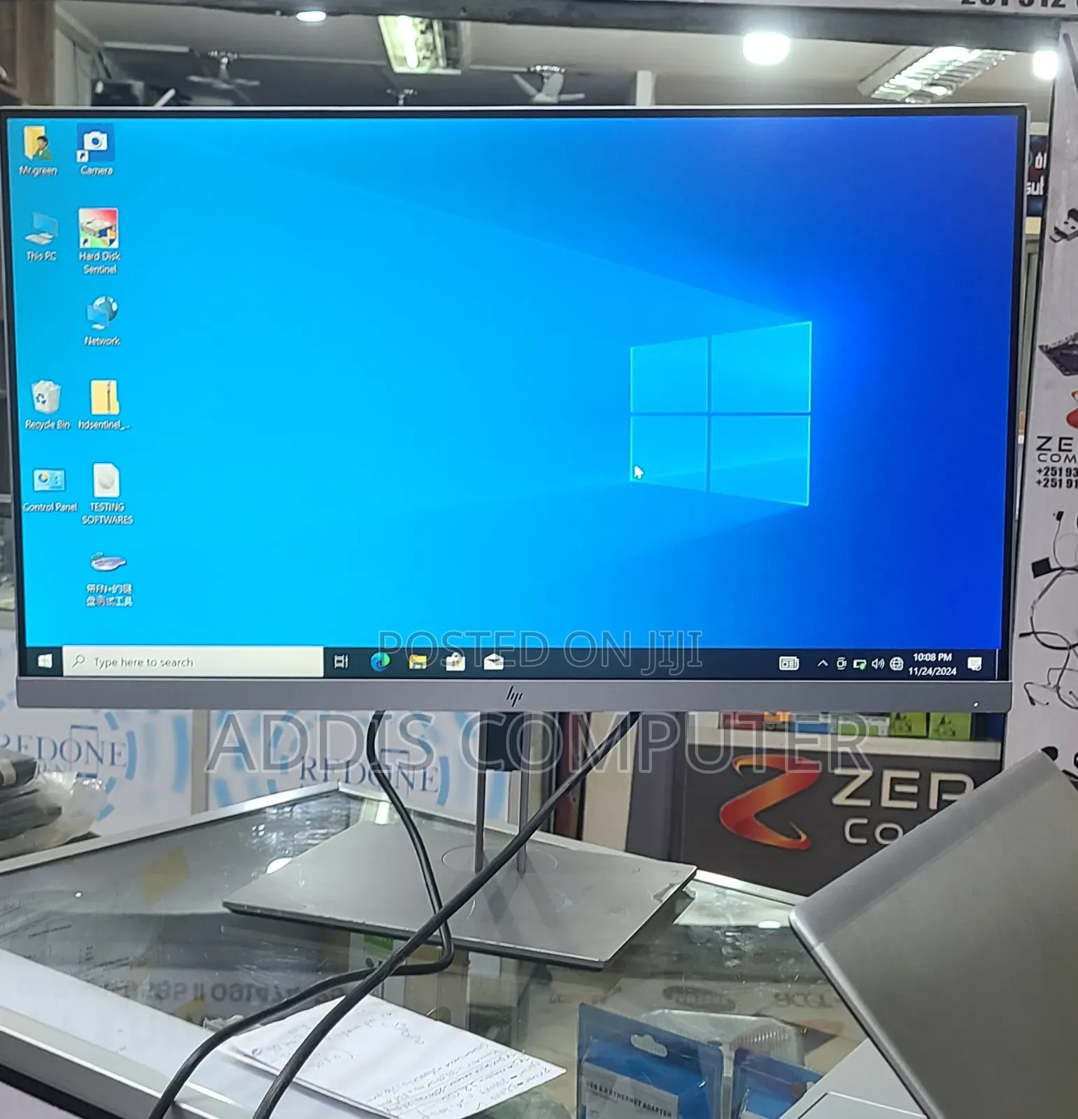 HP Frameless 27 Inch Monitor