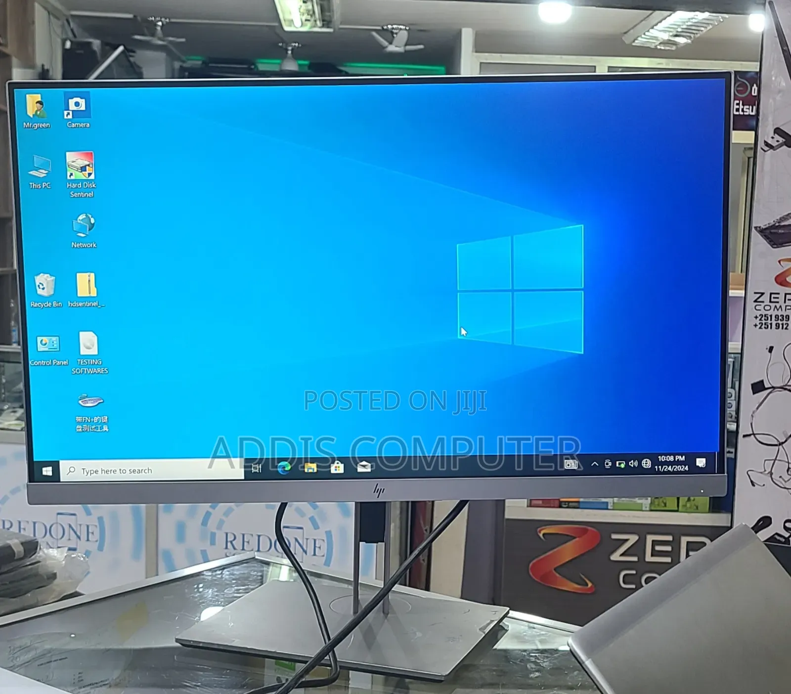 HP Frameless 27 Inch Monitor