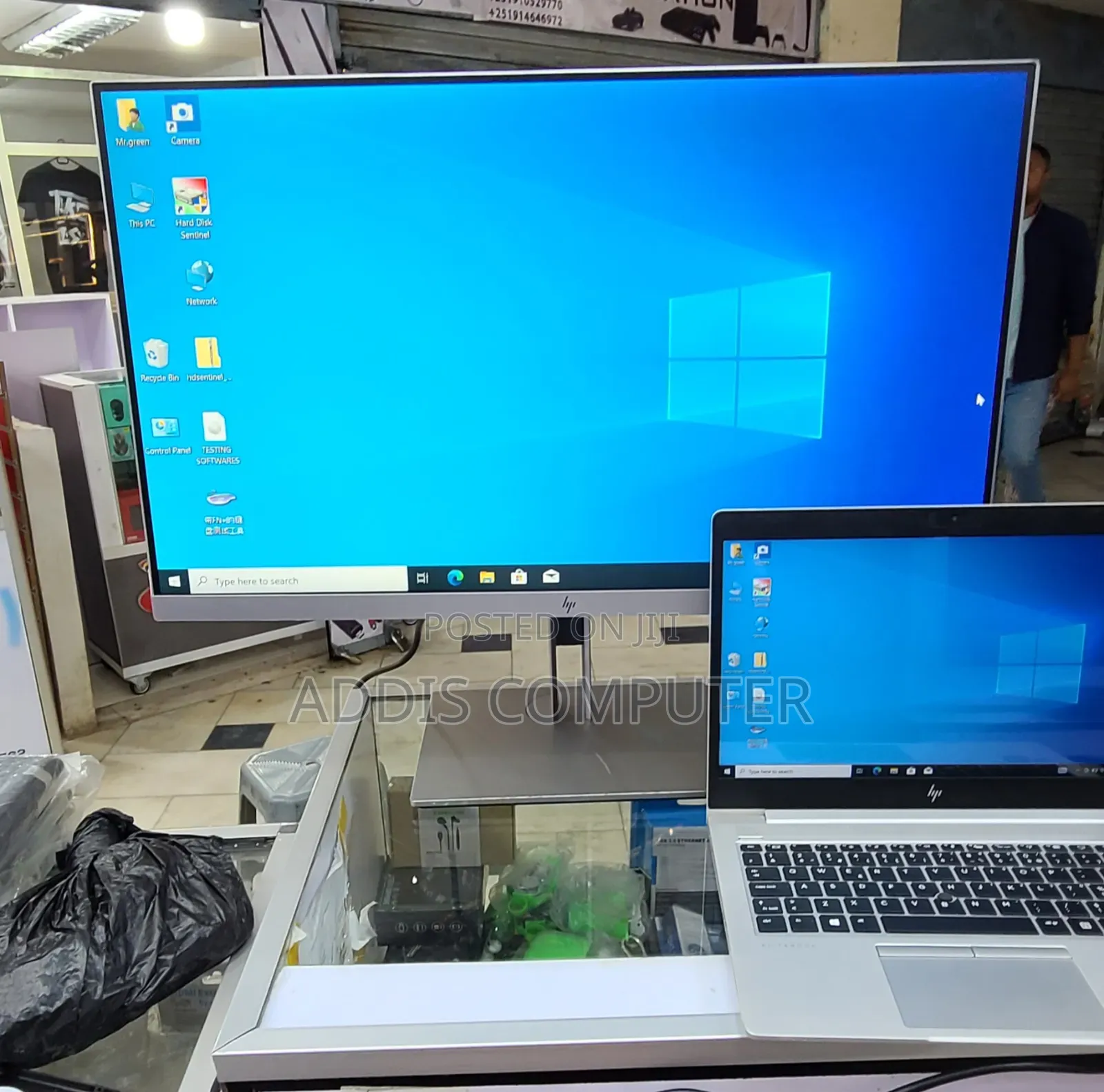 HP Frameless 27 Inch Monitor