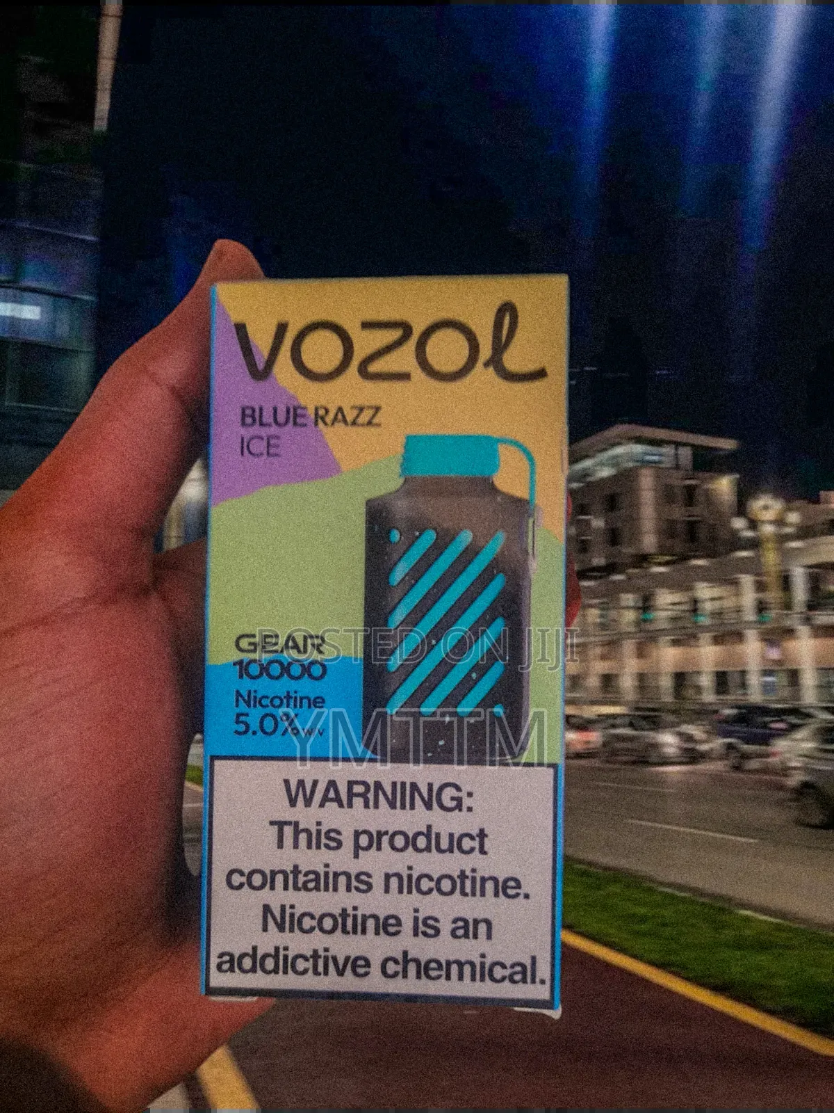 Vape Vozol 10,000puff Bluerazz Ice