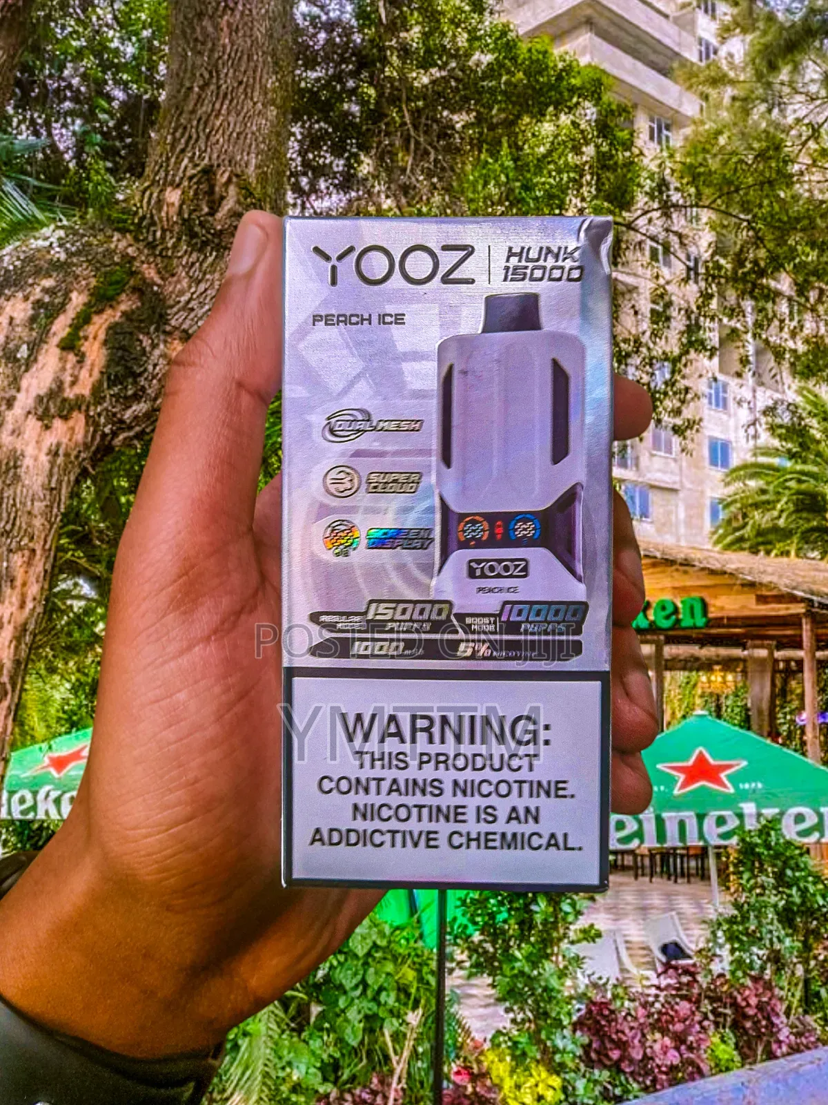 Vape YOOZ 15,000puff Peach Ice