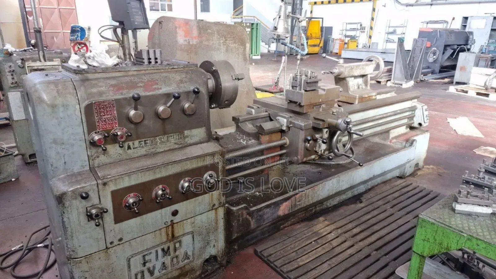 Lathe Machine ቶርኖ ከ 1 ሜትር እስከ 4ሜትር