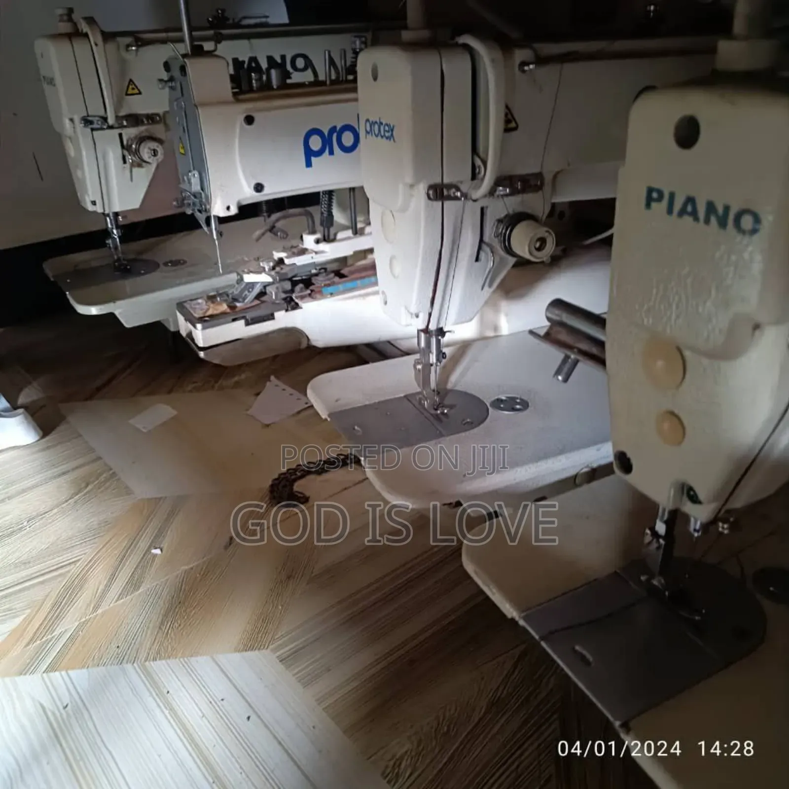 የሚሸጡ የስፌት ማሽኖች
ኦቨር ሉክ:-30,000
እንተር ሉክ:-50,000
የስ