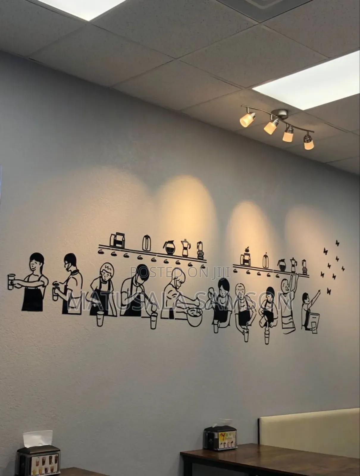 Wall Paper Paints And Sticker Cut Outs