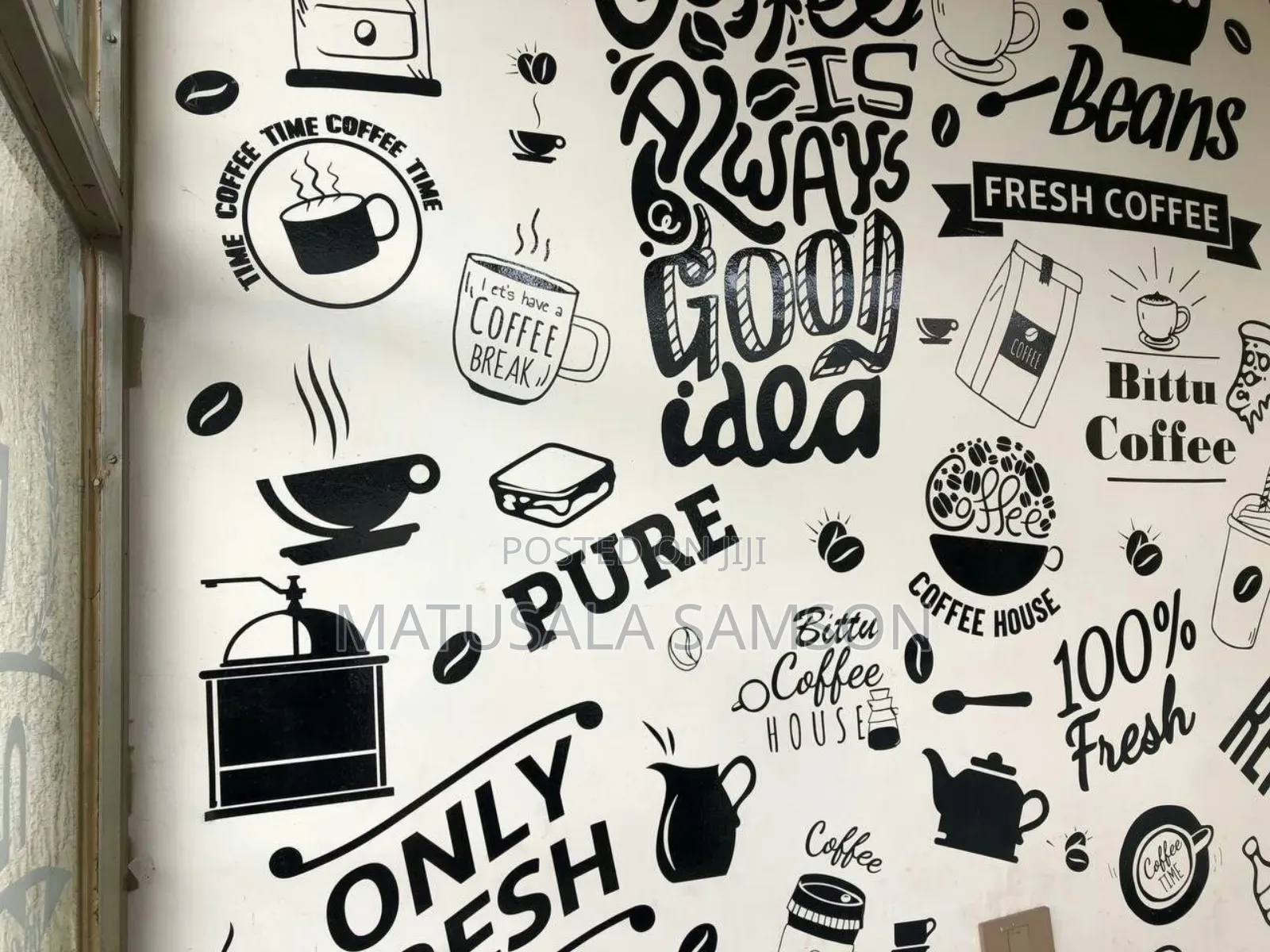 Wall Paper Paints And Sticker Cut Outs
