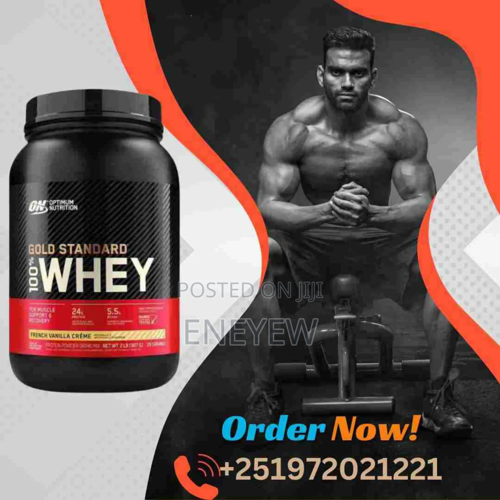 Gold Standard 100% Whey Protein Powder, Rich Chocolate,