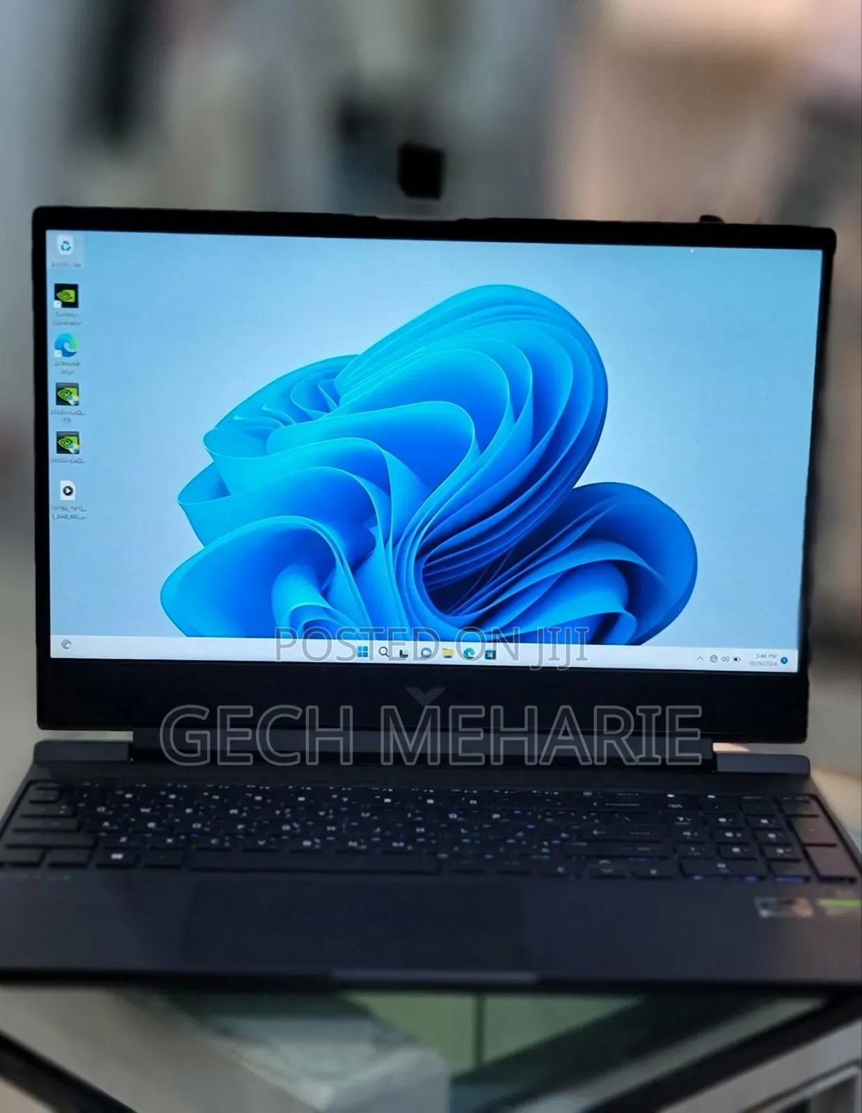 New Laptop HP Victus 16 8GB AMD Ryzen 7 SSD 512GB