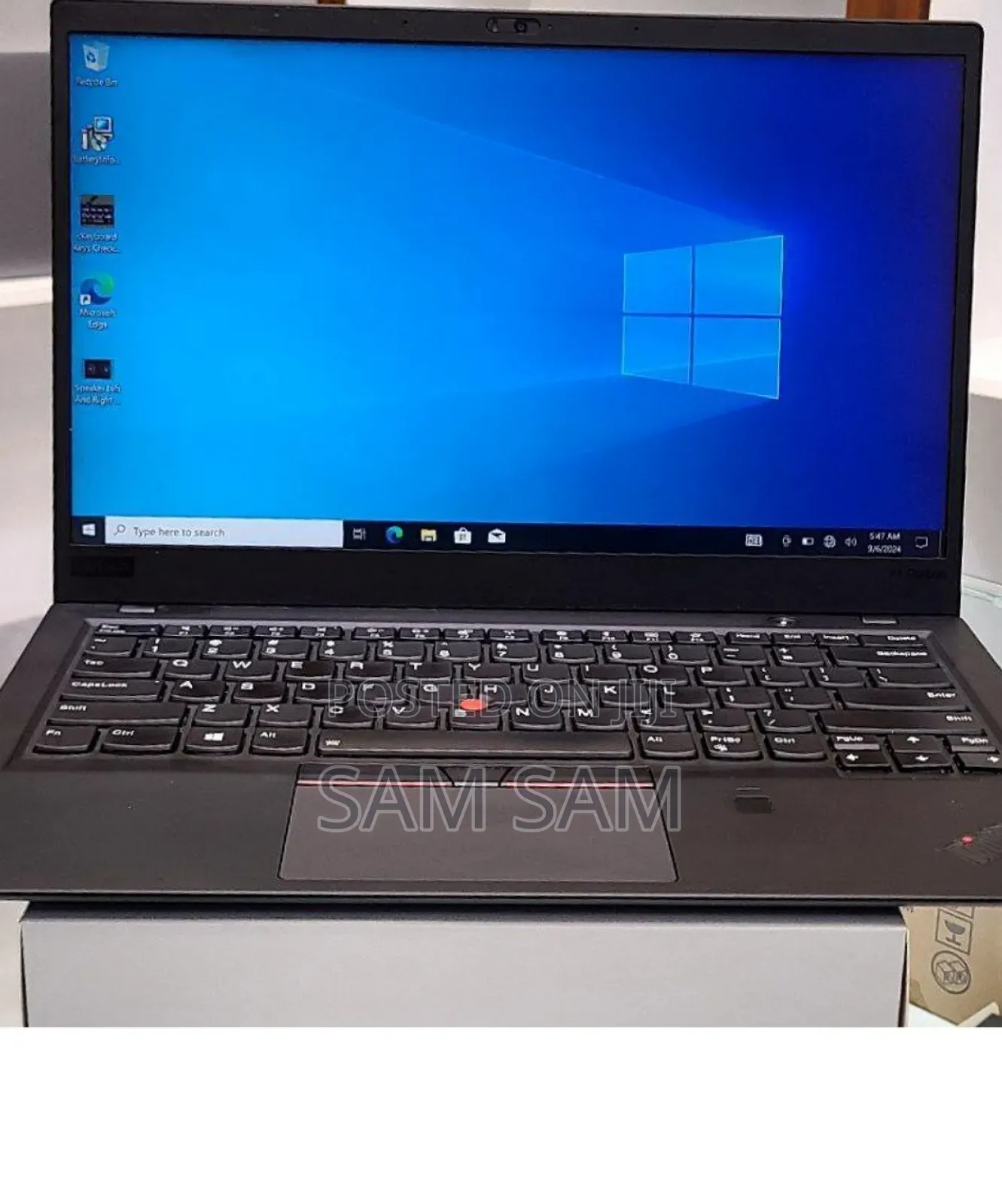 New Laptop Lenovo ThinkPad X1 Carbon 16GB Intel Core I7 SSD 512GB