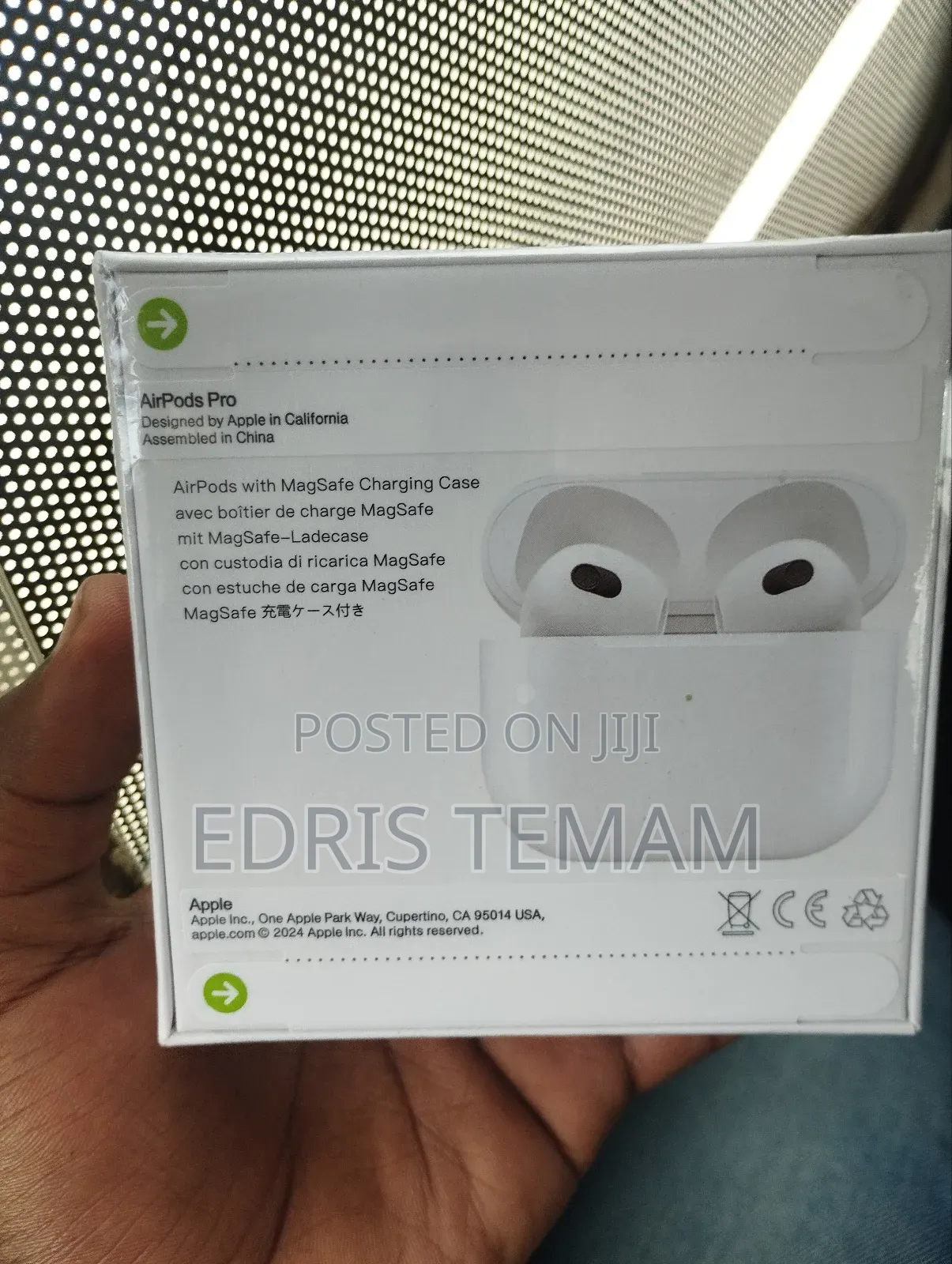 Air Pod Pro 3rd Generation White With Amazing Battery Life