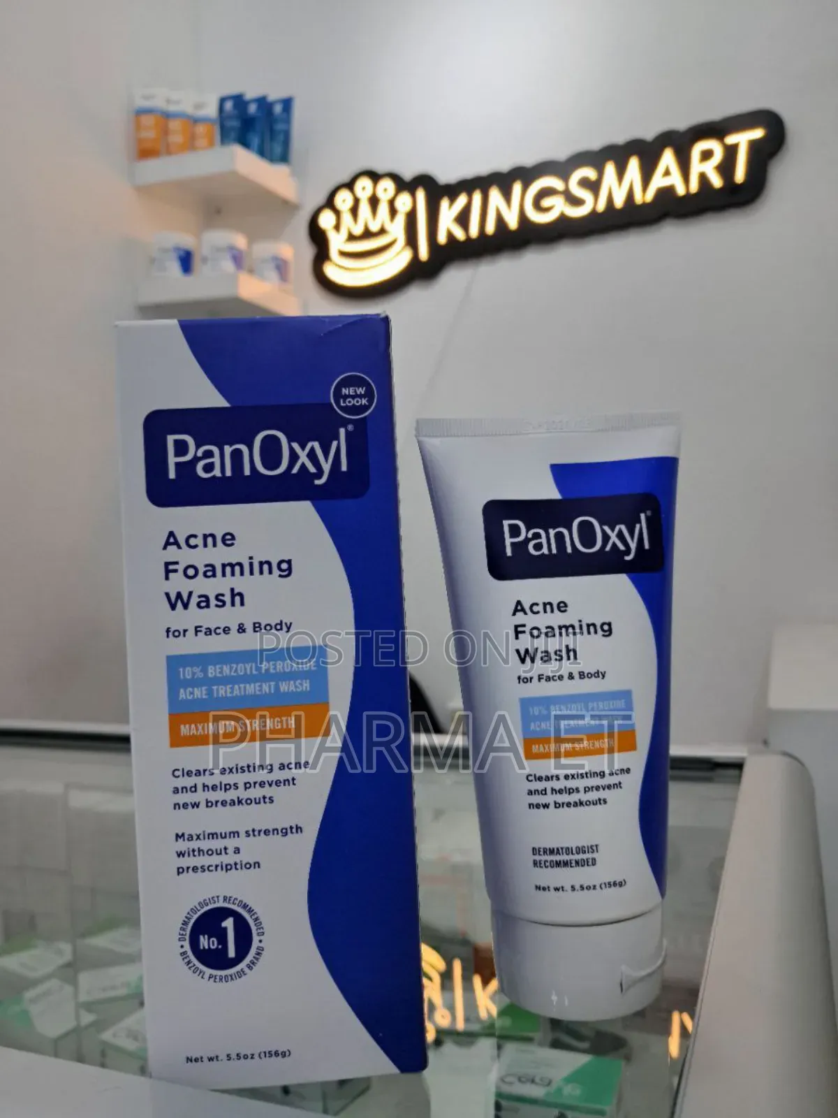 Panoxyl Acne Foaming Wash for Face Body