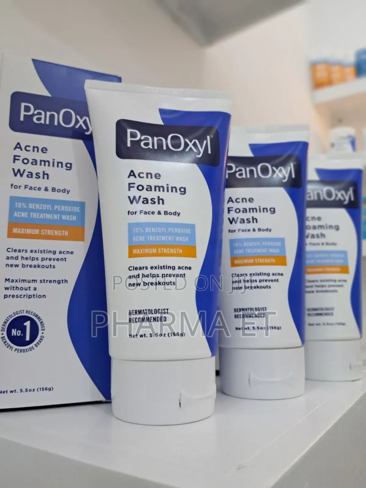 Panoxyl Acne Foaming Wash 10% Bezoyl Peroxide Acne Treatment