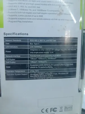 Type C ETHERNET ADAPTER