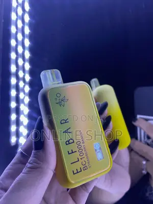 Photo - Elfbar 10,000 Puff Strawberry Banana Flavor