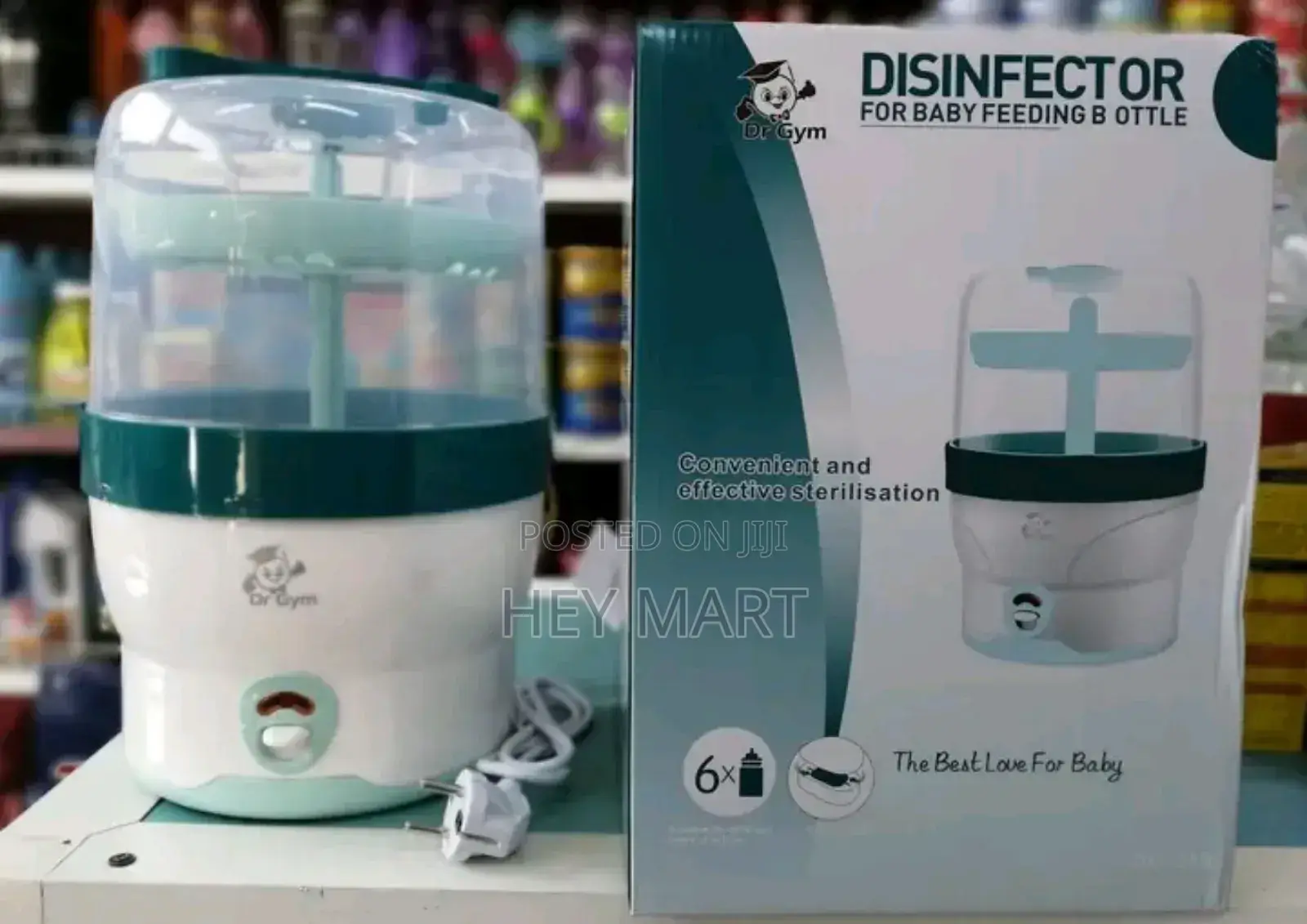 Dr Gym Sterilizer Baby Feeding Bottle