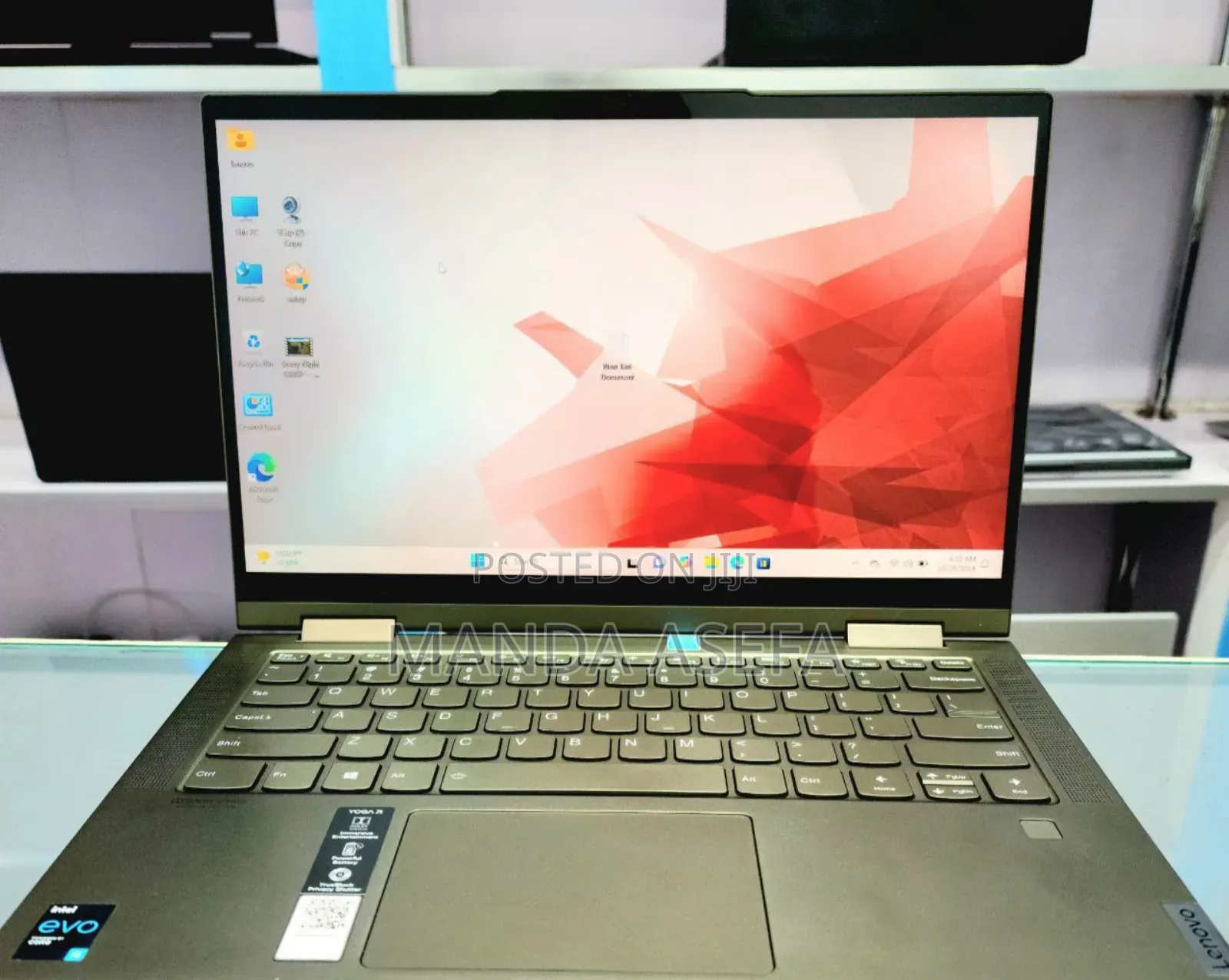 New Laptop Lenovo ThinkPad Yoga 12GB Intel Core I5 SSD 512GB