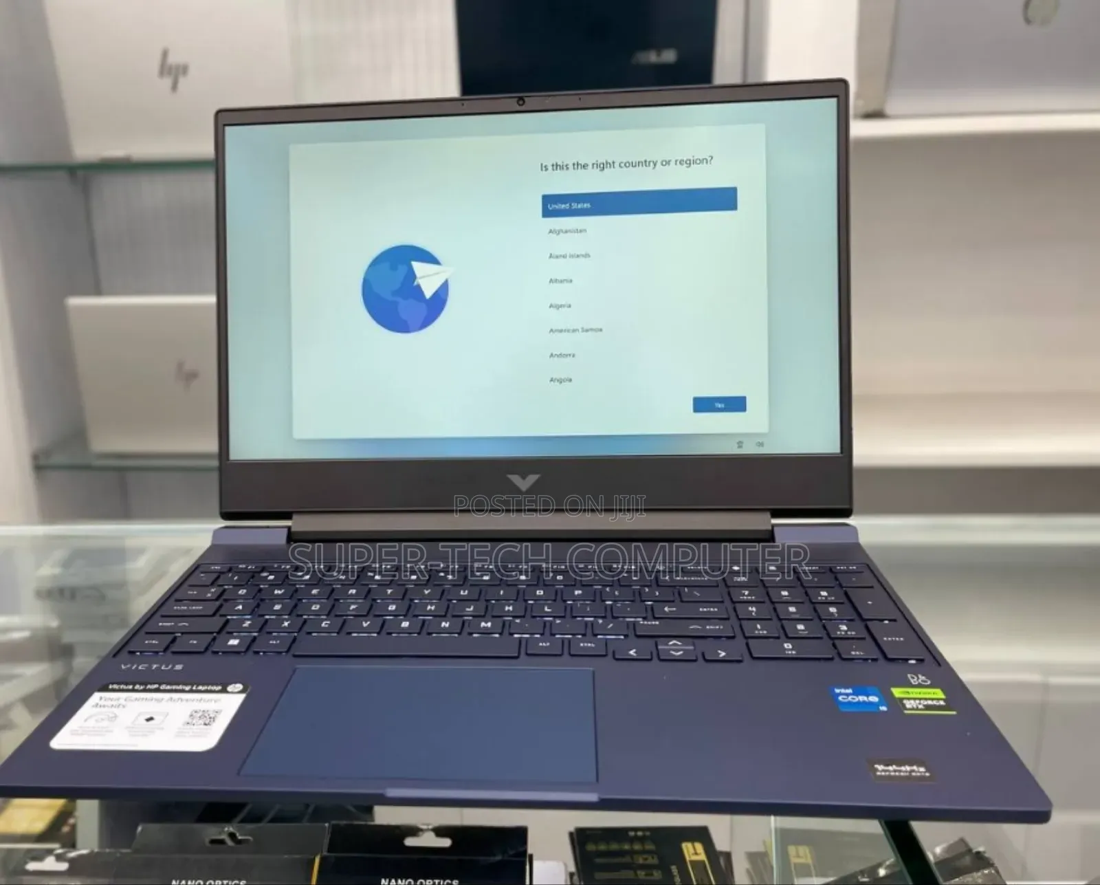 New Laptop HP Victus 15 8GB Intel Core I5 SSD 512GB