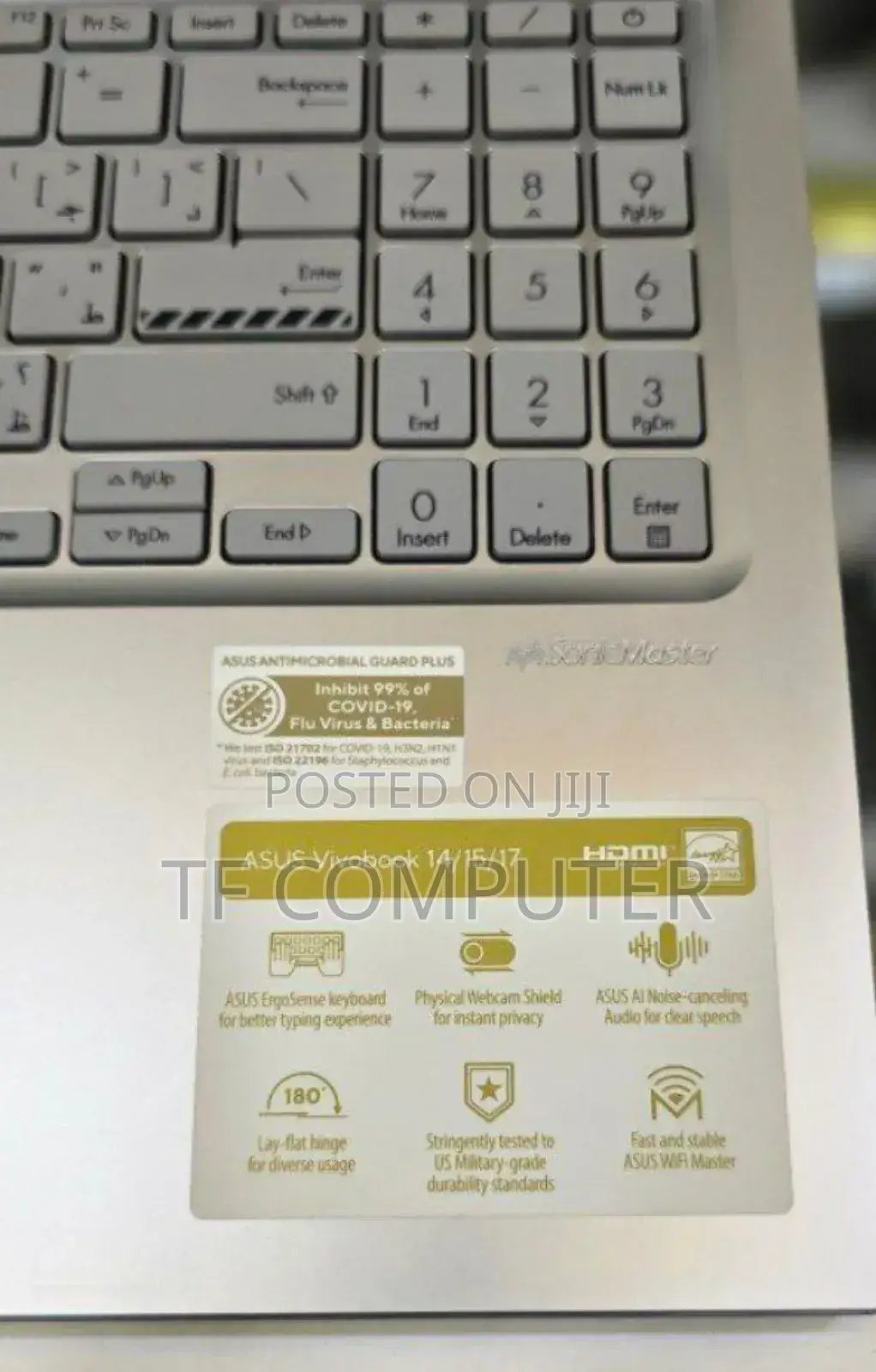 New Laptop Asus VivoBook 15 X505BA 8GB Intel Core I5 SSD 512GB