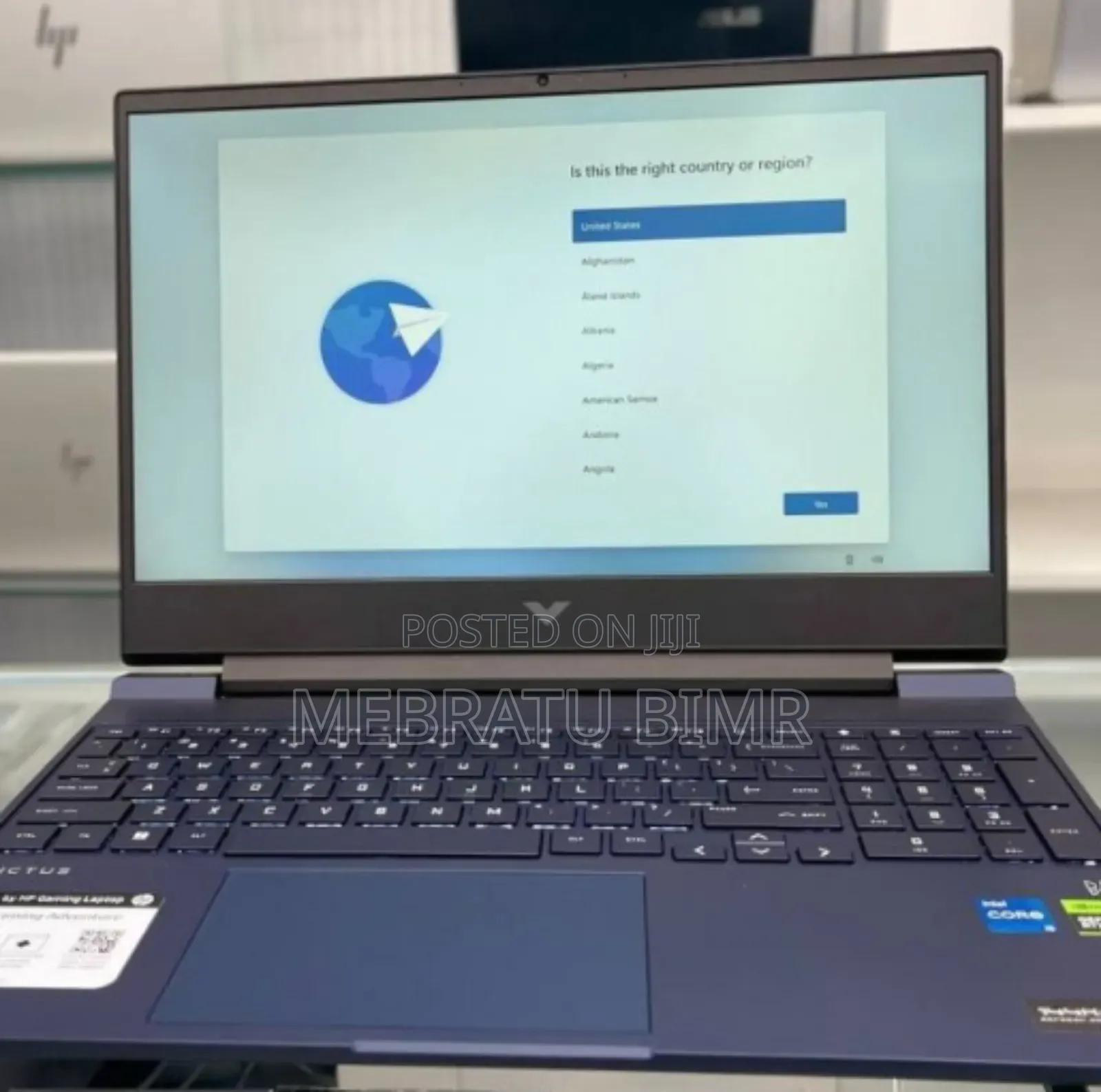 New Laptop HP Victus 15 8GB Intel Core I5 SSD 512GB