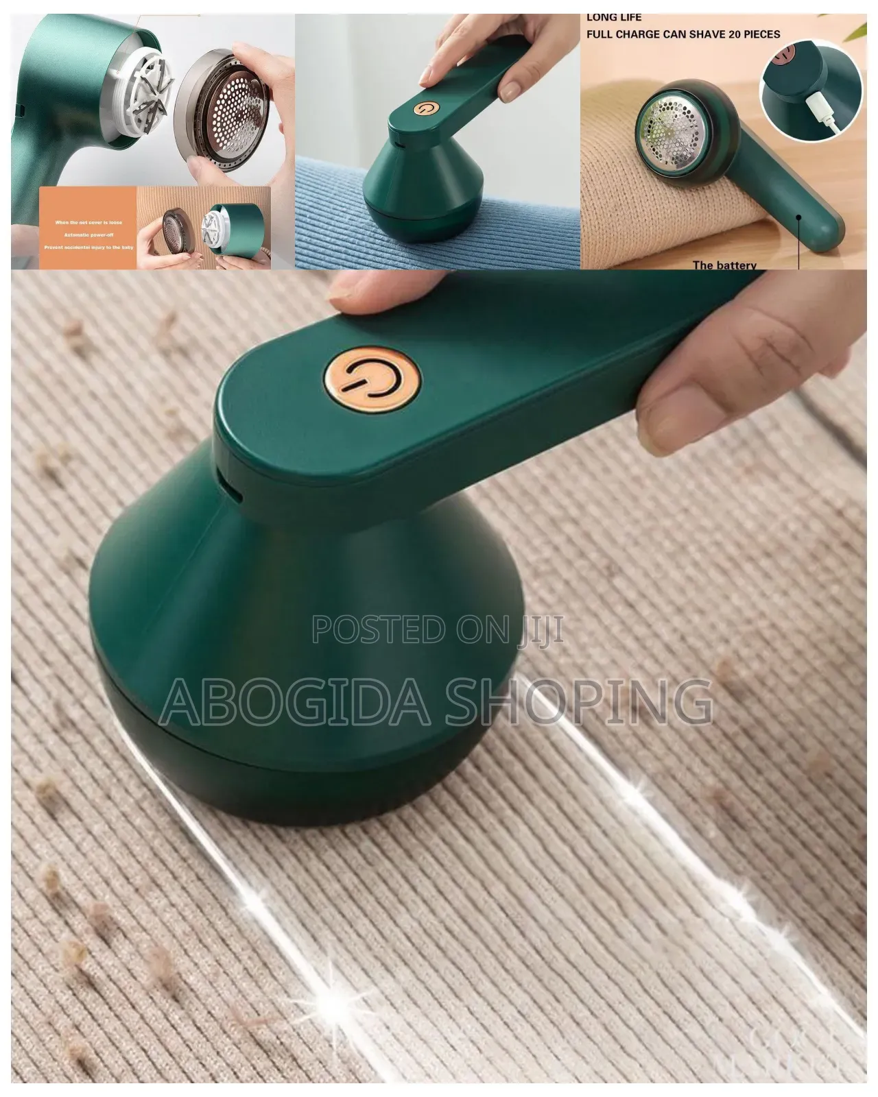Portable Lint Shaver to Refresh Clothes in Seconds