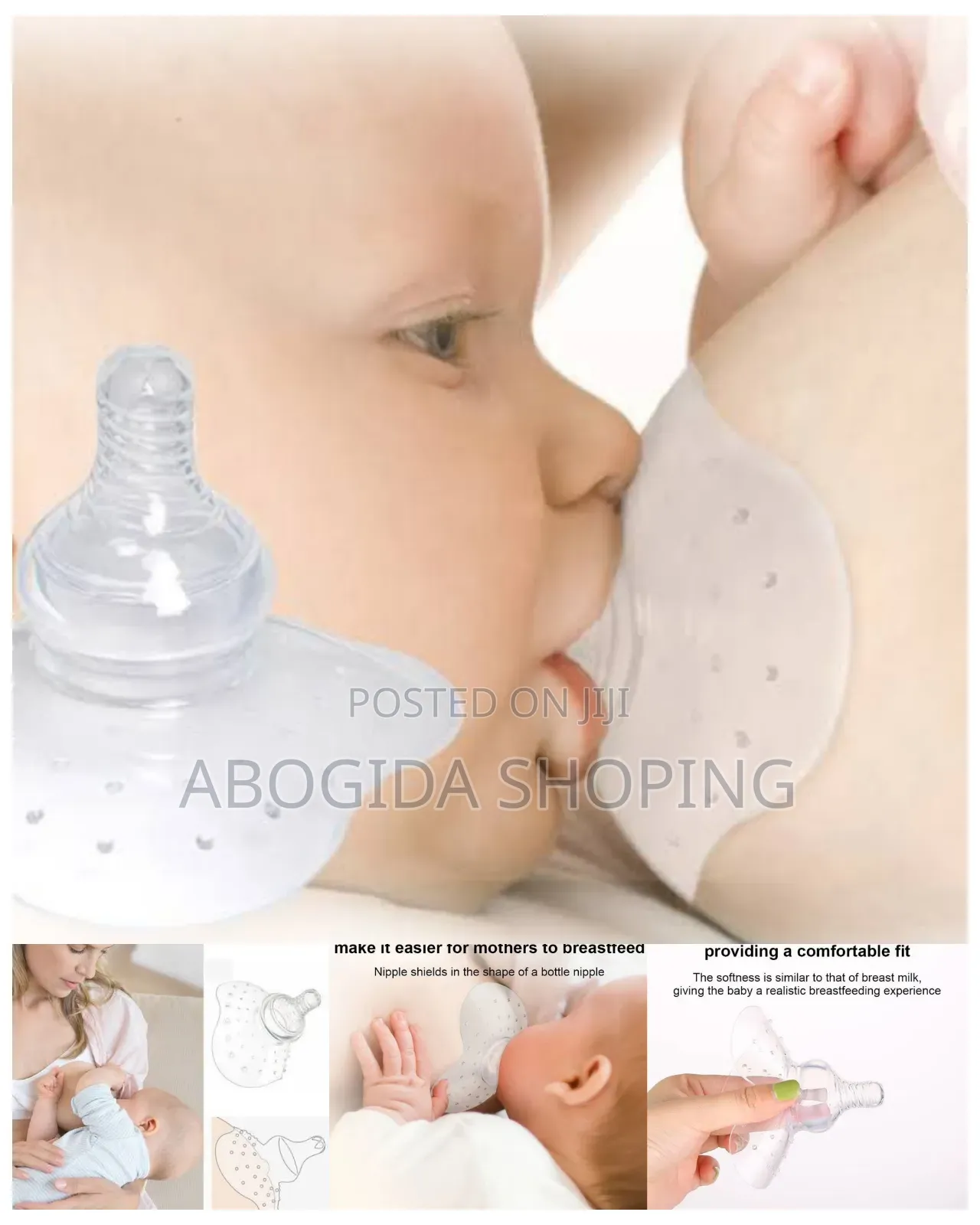 Comfortable Silicone Nipple Replacement