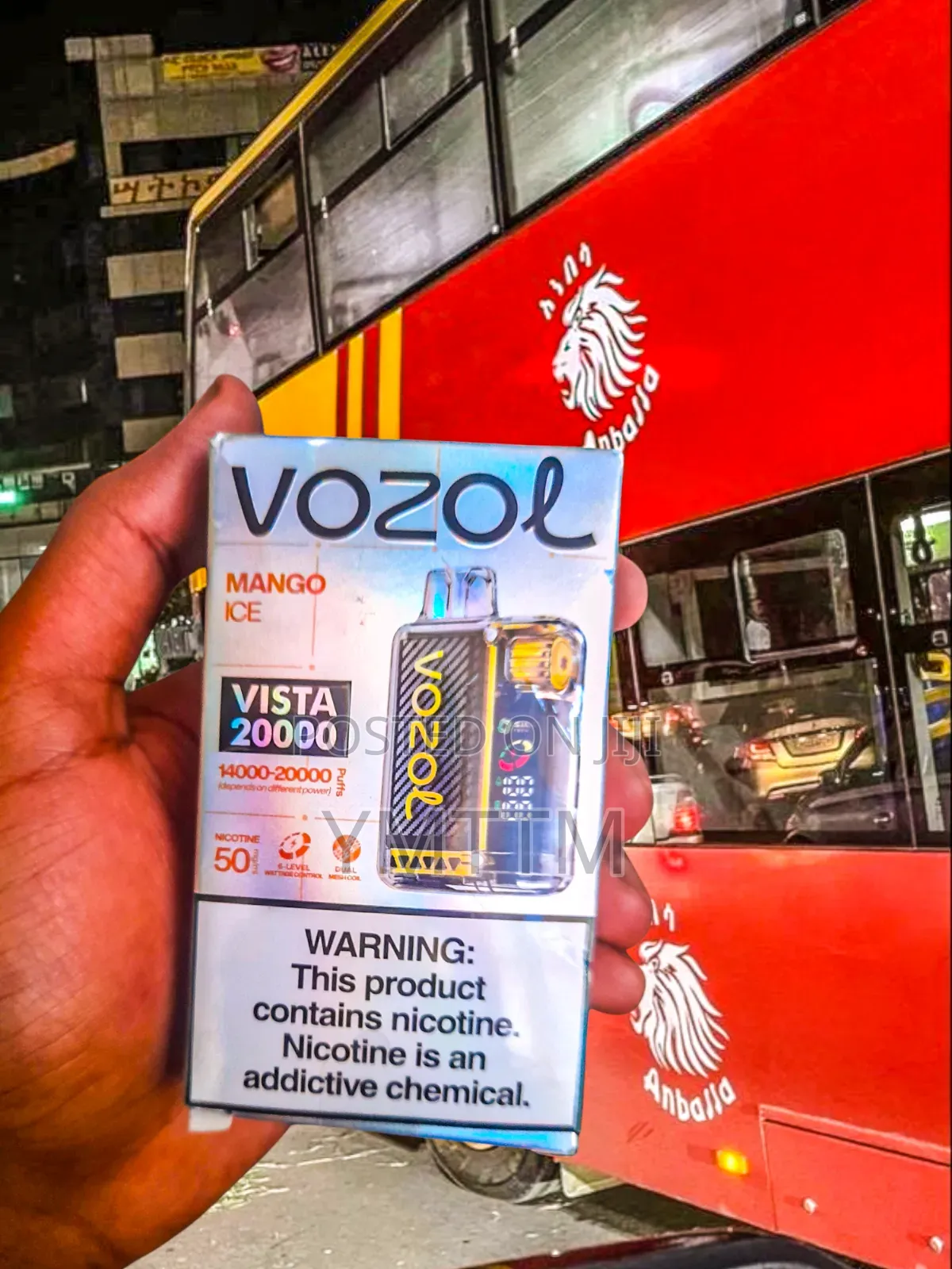 Vozol Vape 20,00puff - Mango Ice