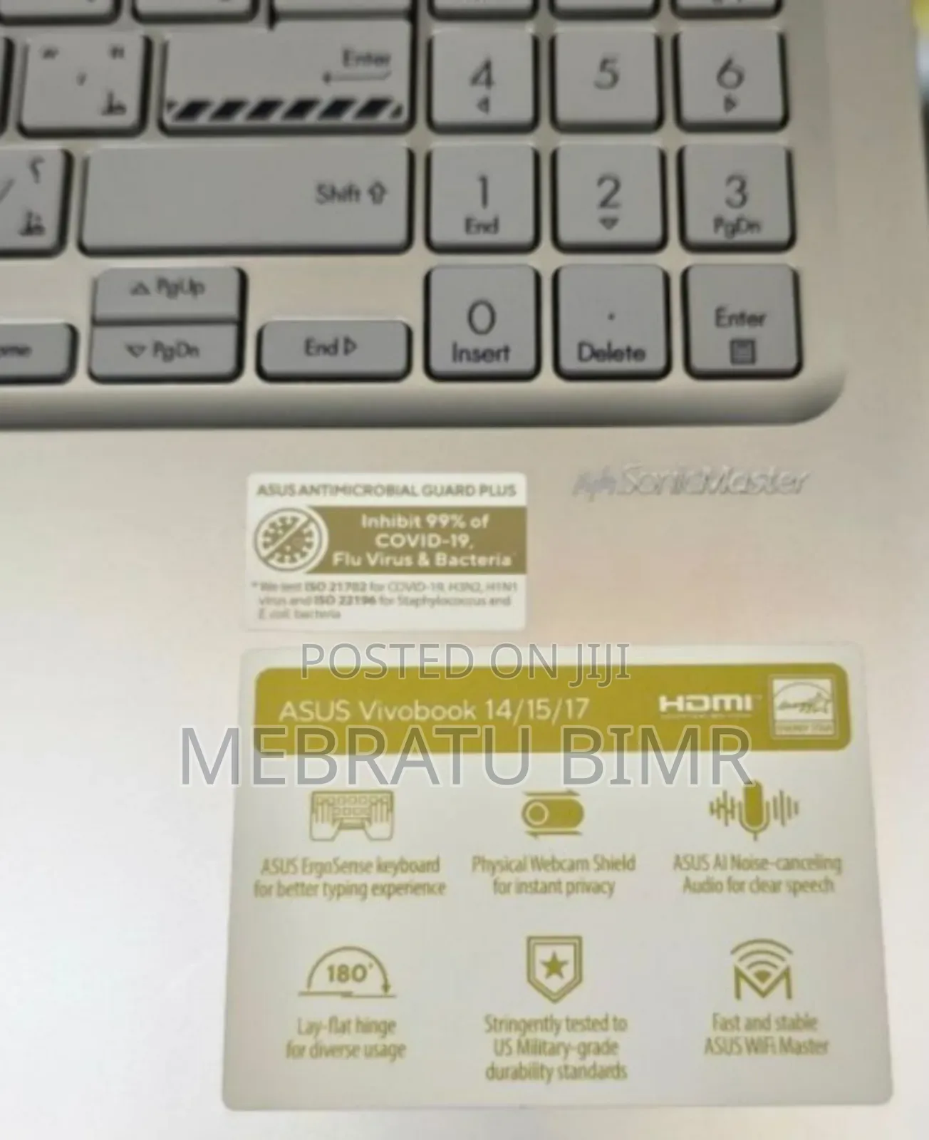 New Laptop Asus VivoBook 15 X540NA 8GB Intel Core I5 SSD 512GB