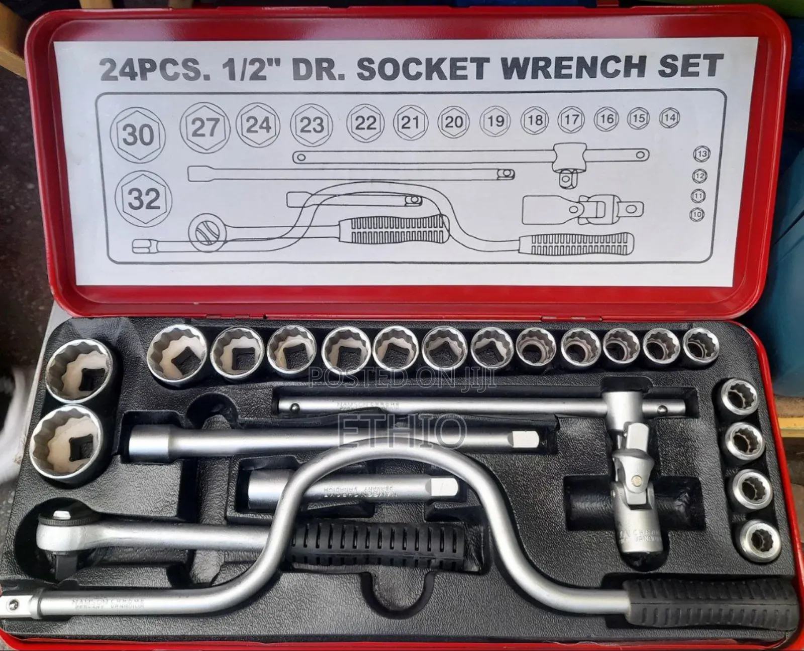 24 PCS Sockat Wrench