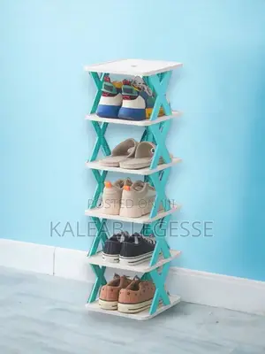 6 ከፍታ ያለዉ የጫማ መደርደሪያ