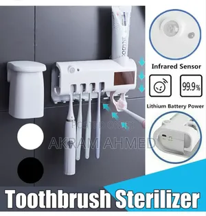 Toothbrush Sanitizer Holder And Sterilizer