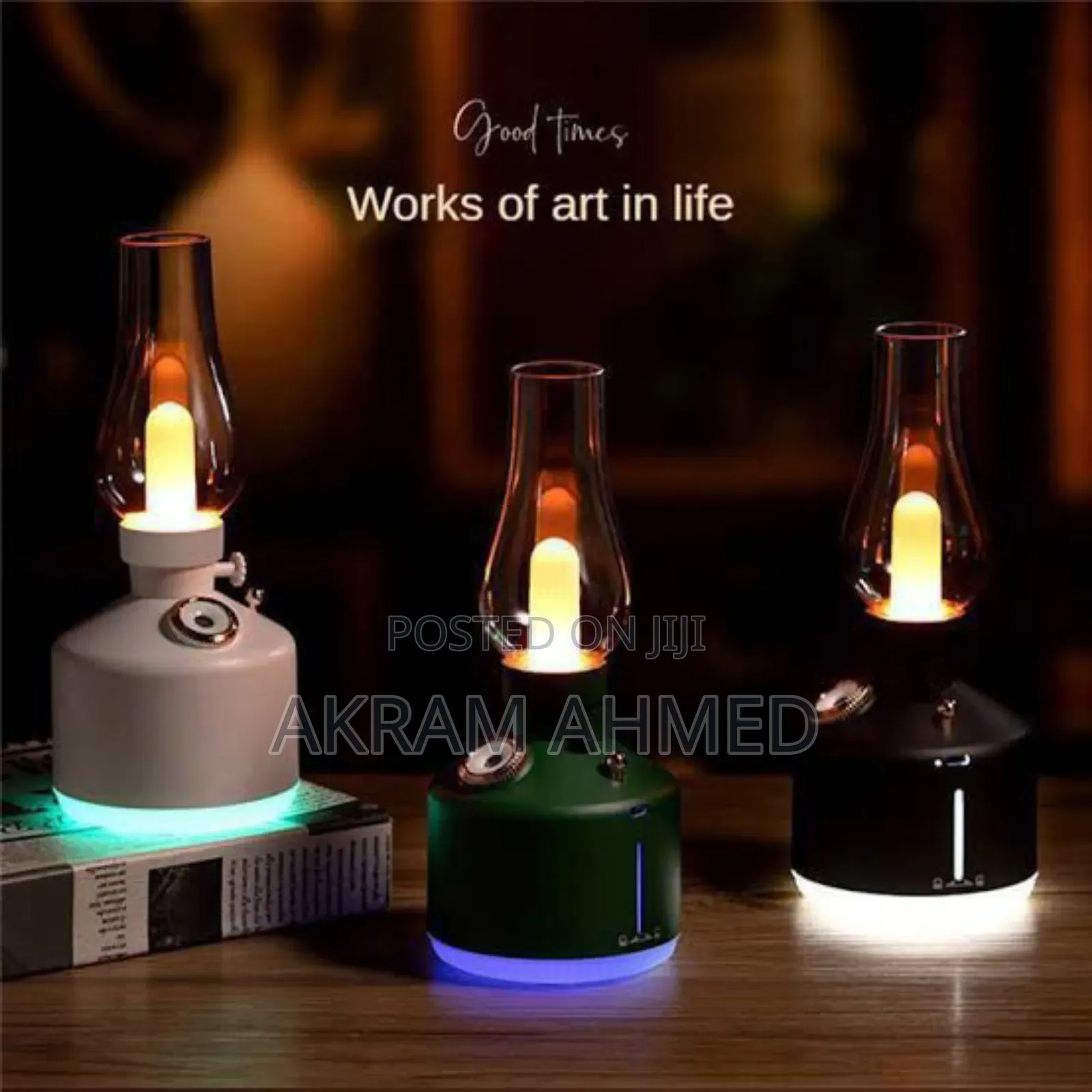 Vintage Lamp Humidifier