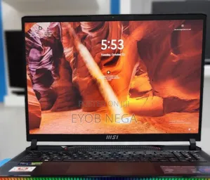 New Laptop MSI Raider GE76 12UGS 16GB Intel Core I9 SSD 1T