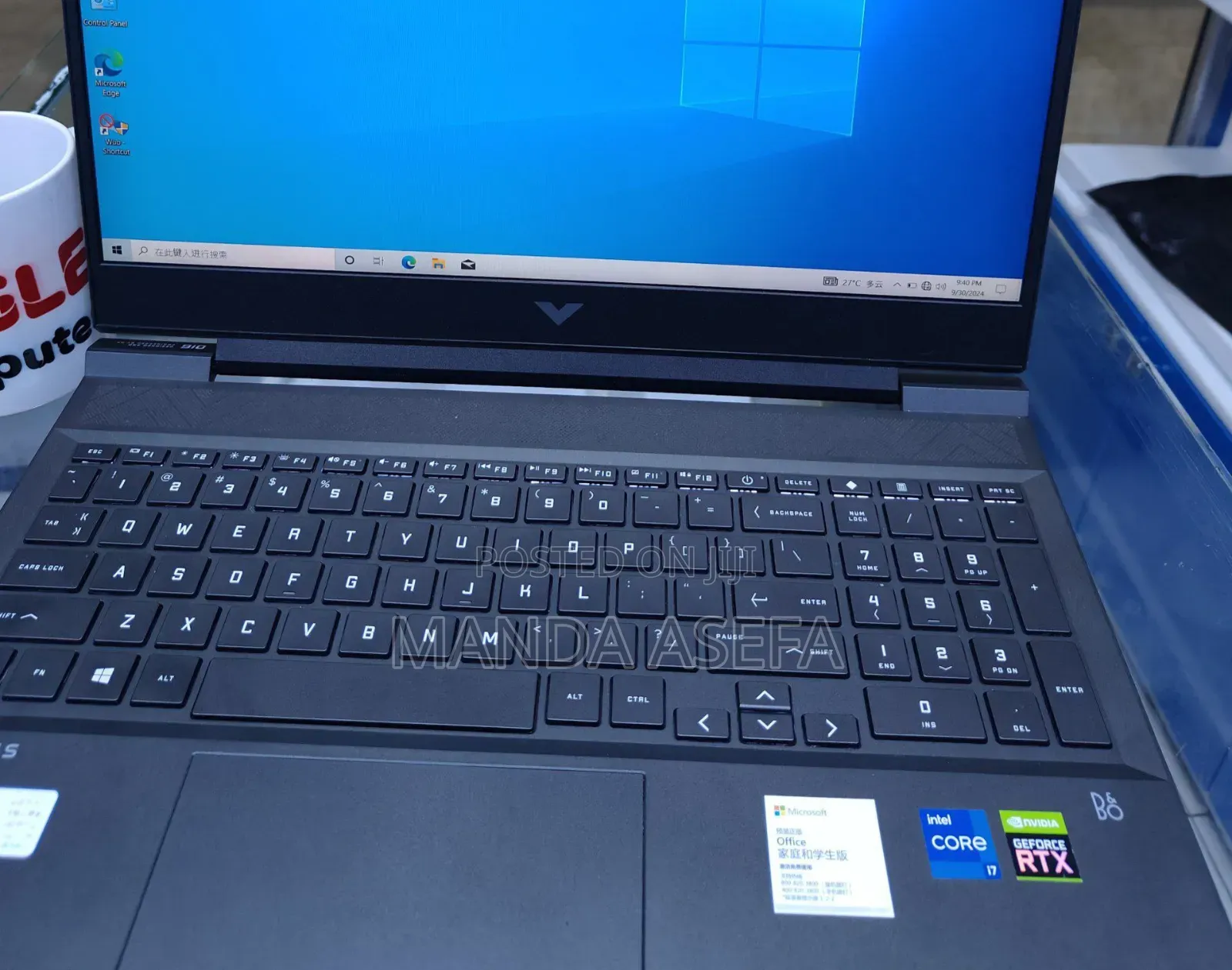 New Laptop HP Victus 15 16GB Intel Core I7 SSD 512GB