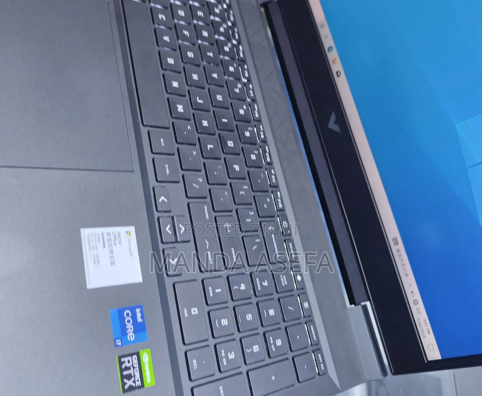 New Laptop HP Victus 15 16GB Intel Core I7 SSD 512GB