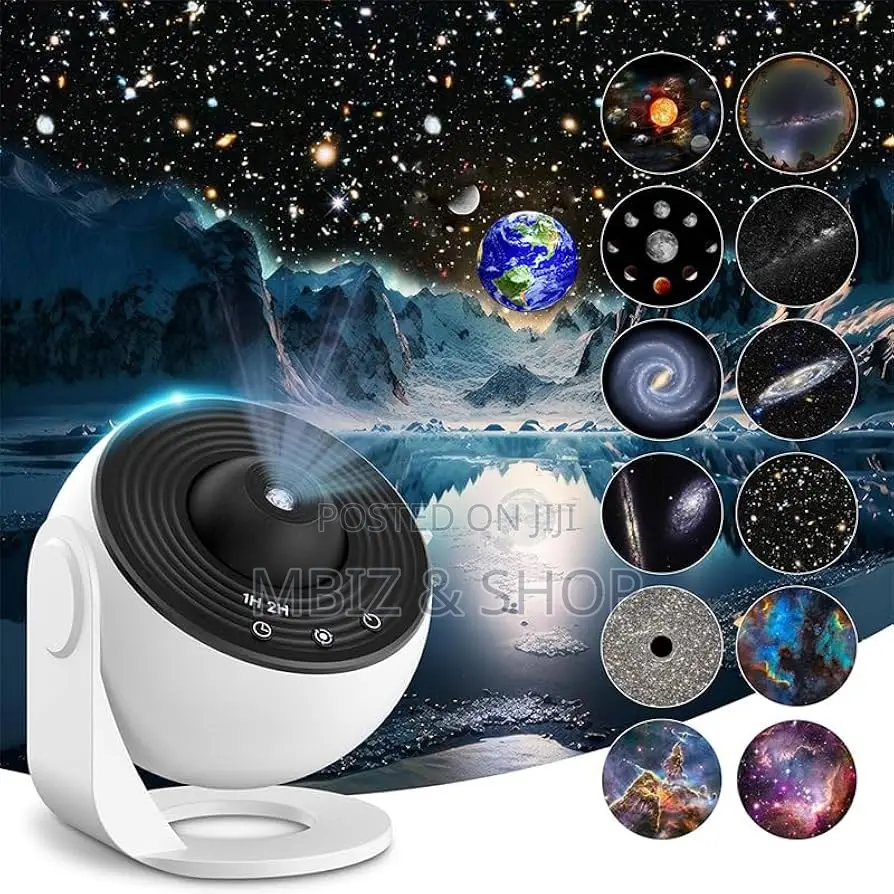 Night Light Galaxy Projector