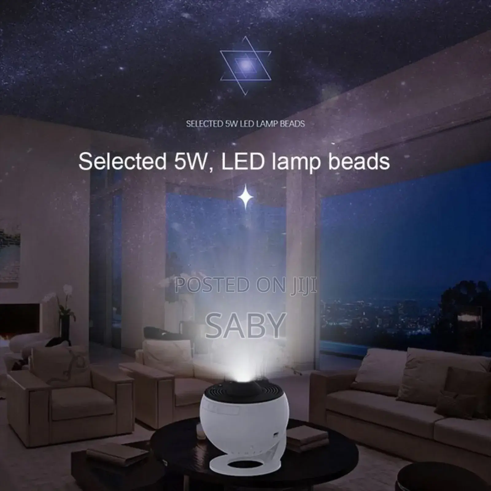 The Night Light Galaxy Projector