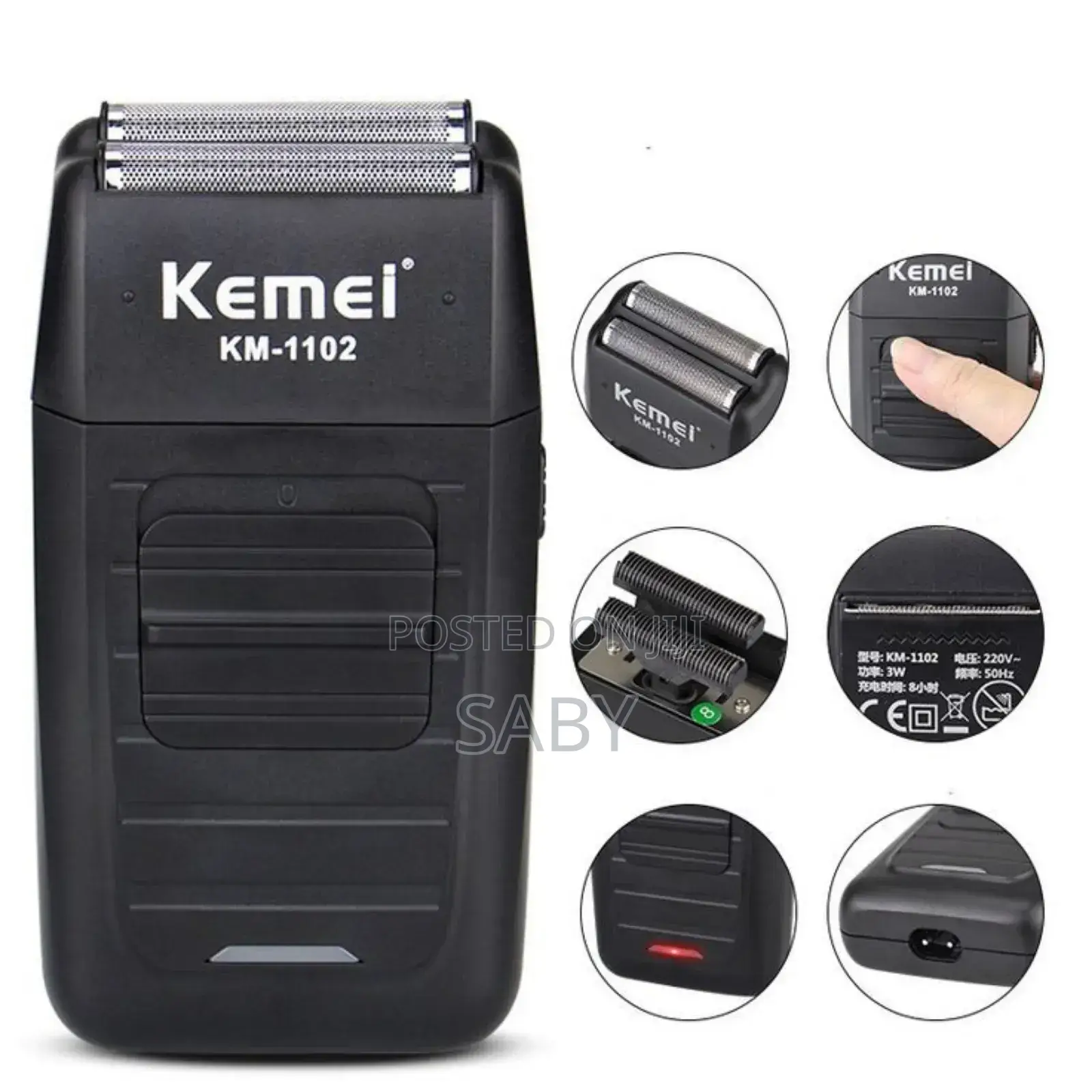 Kemei Rechargeable Electric Shaver