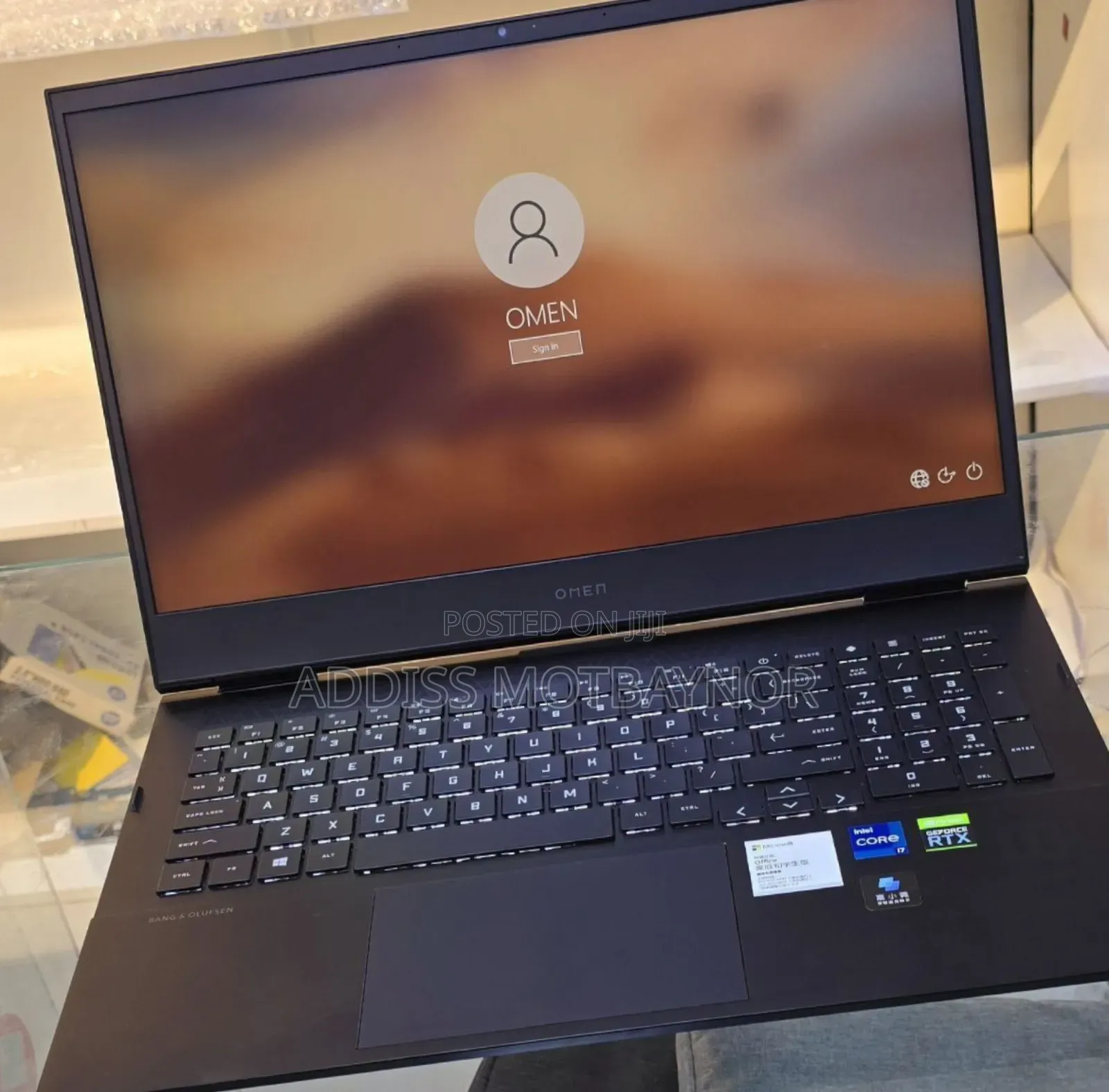 New Laptop HP Omen 16 16GB Intel Core I7 SSD 512GB