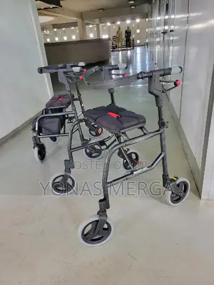 TULUR 2-in-1 Rollator Walker With Seat Safety፫8walker