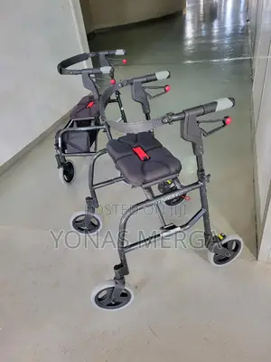 Walker With Seat፪∂Walker¶፰non-Pneumatic Wheels for Adults