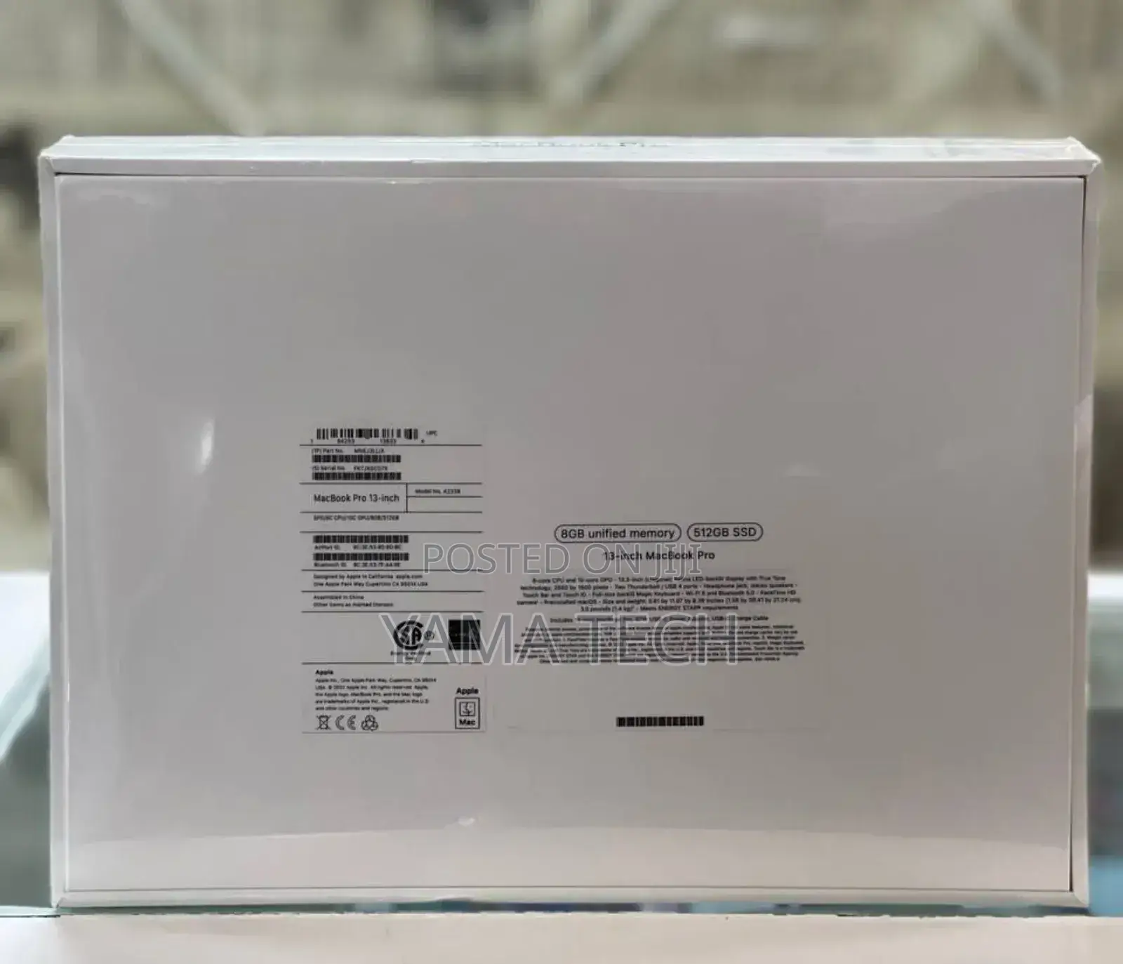 New Laptop Apple MacBook Pro 2022 M2 8GB Apple M2 SSD 512GB