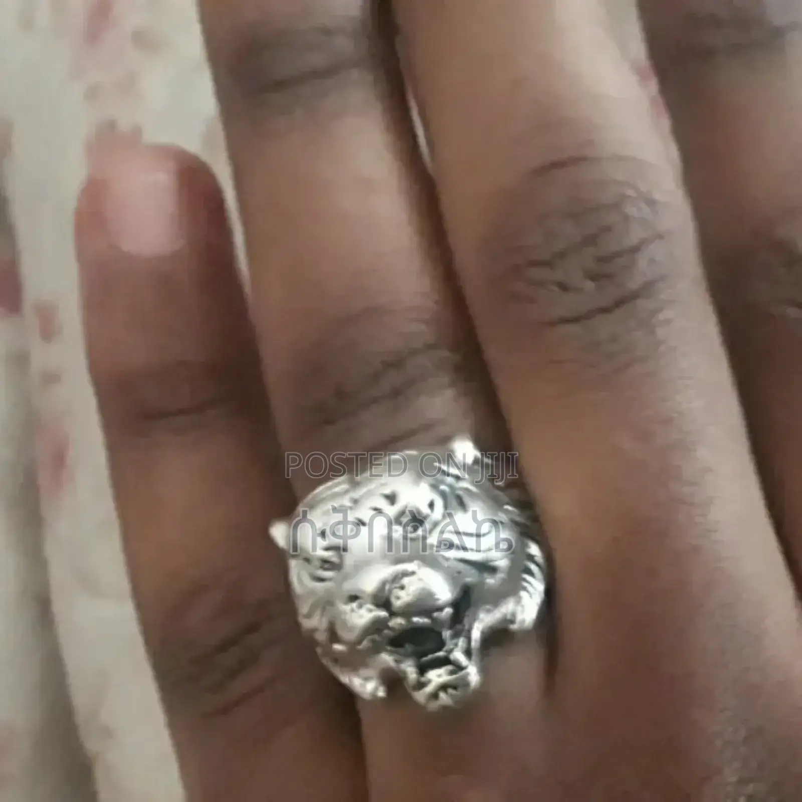 Tiger Head Rings